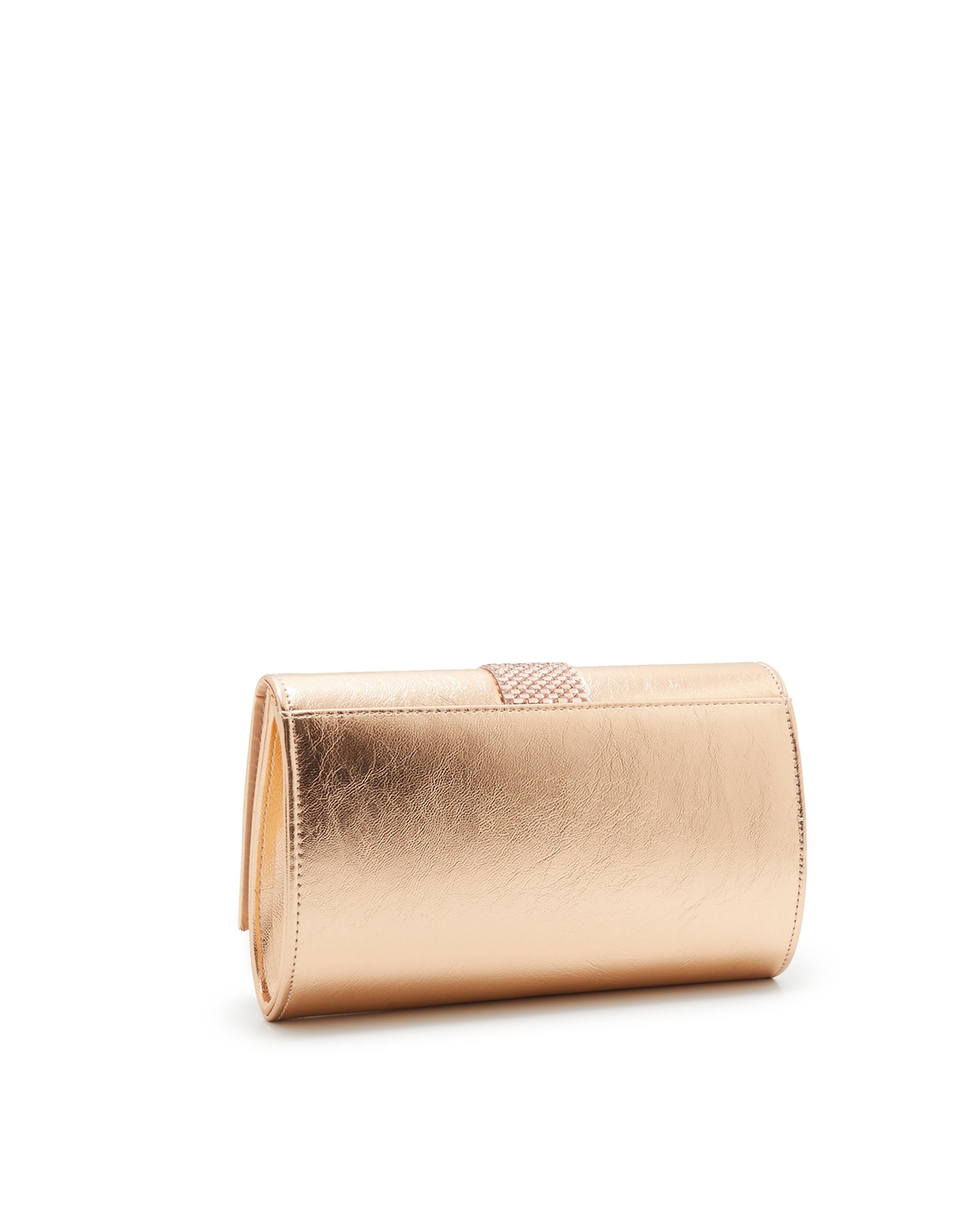 Textured Clutch with Sling