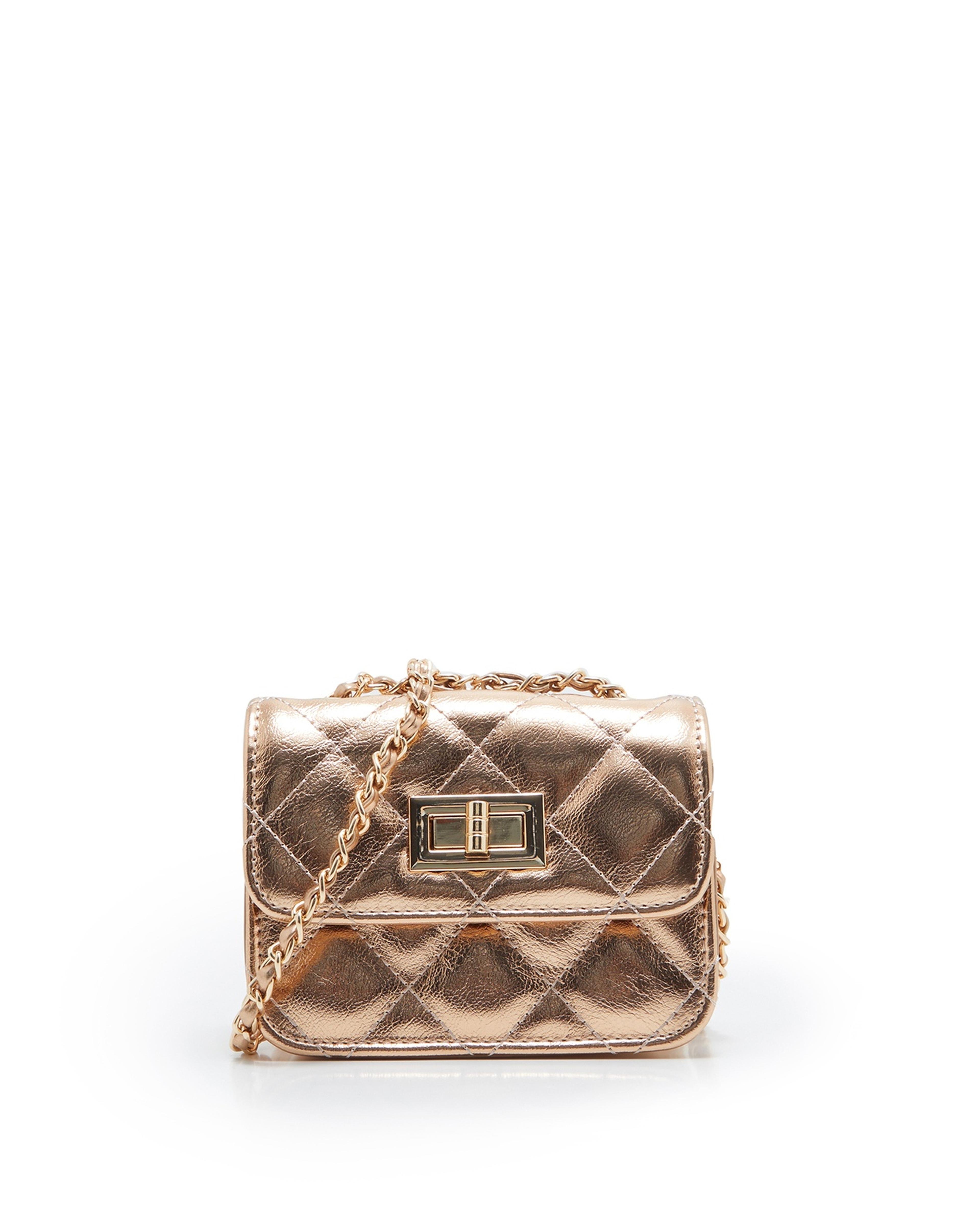 Quilted Mini Bag with Sling