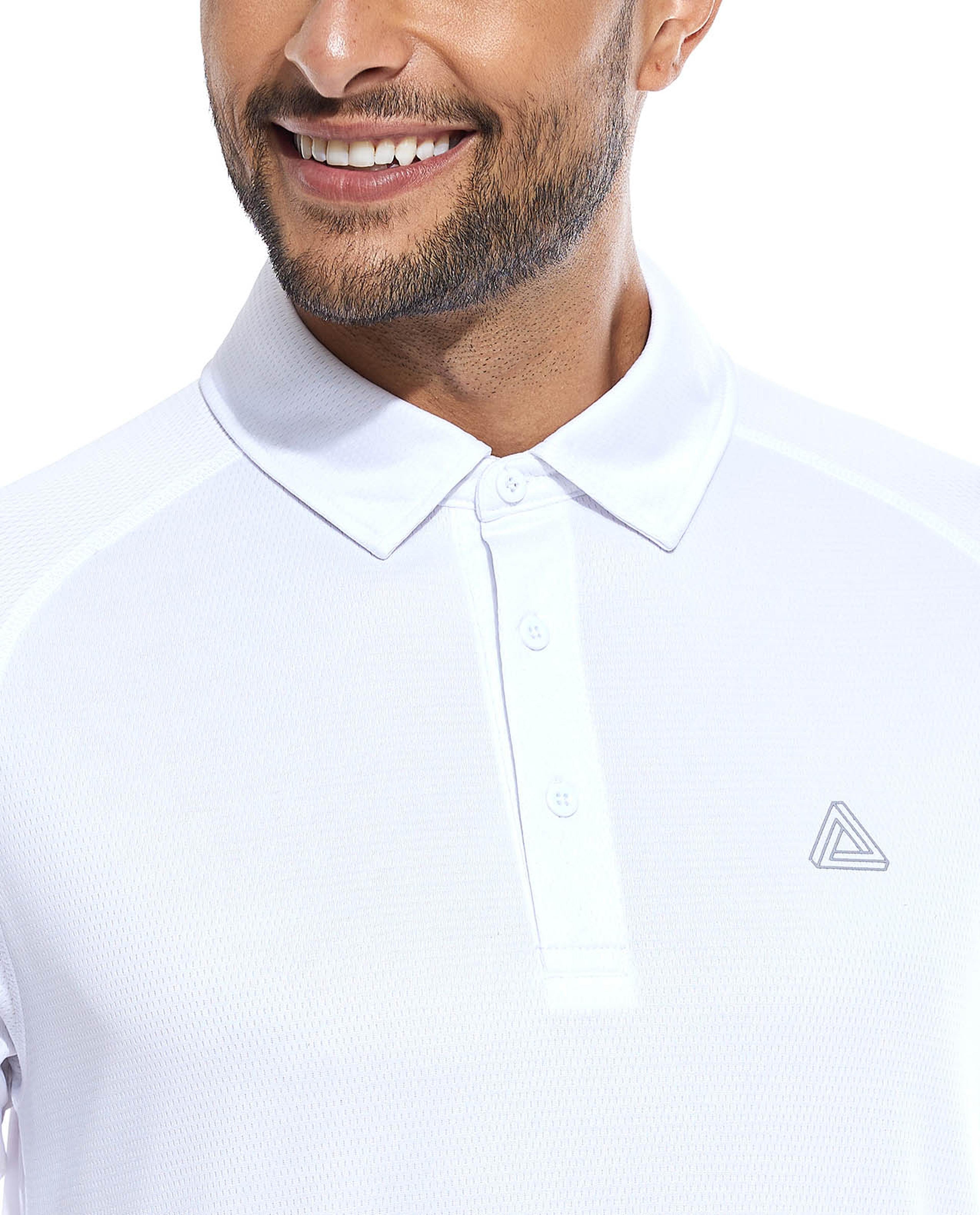 Logo Printed Polo T-Shirt with Short Sleeves