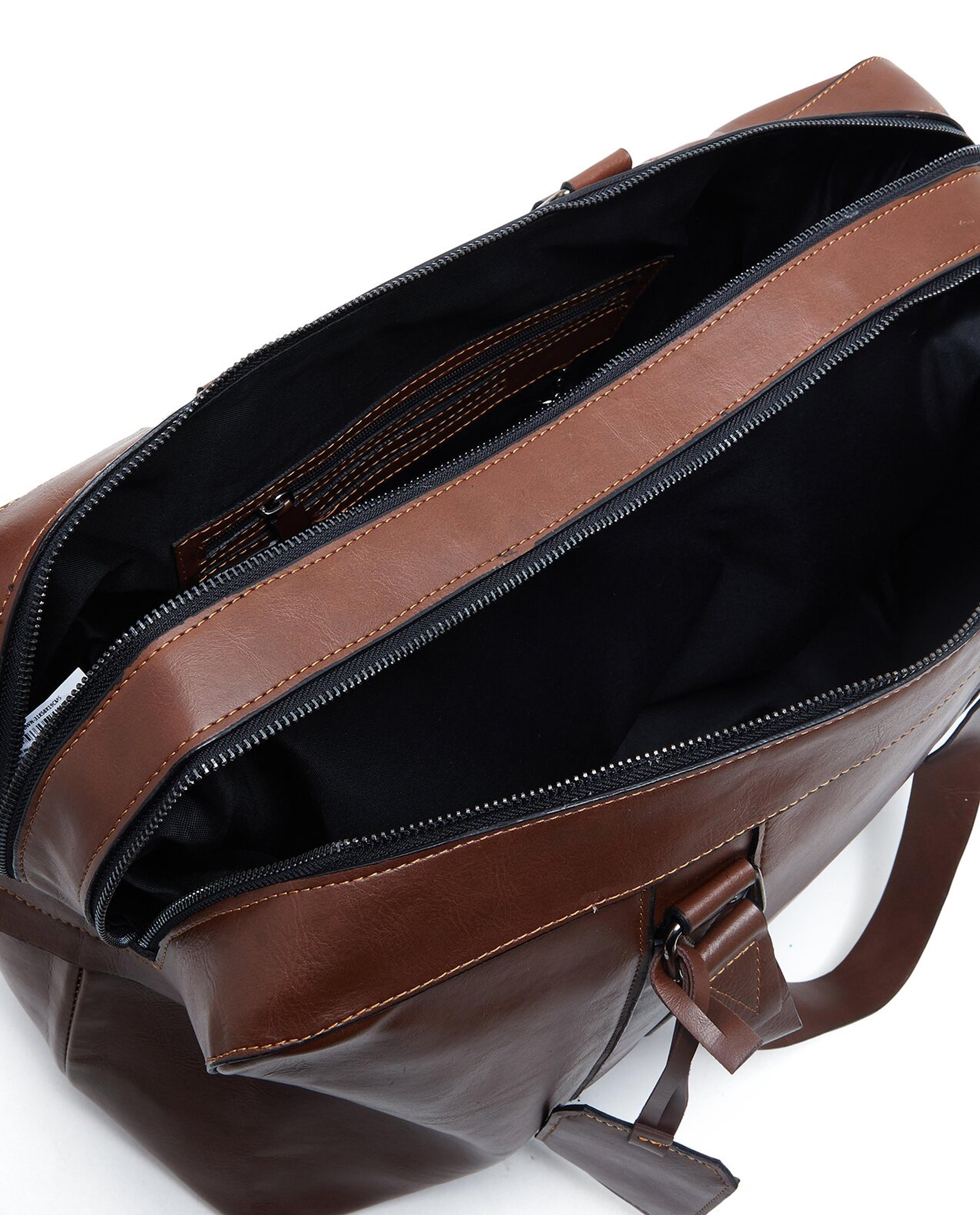 Textured Duffle Bag