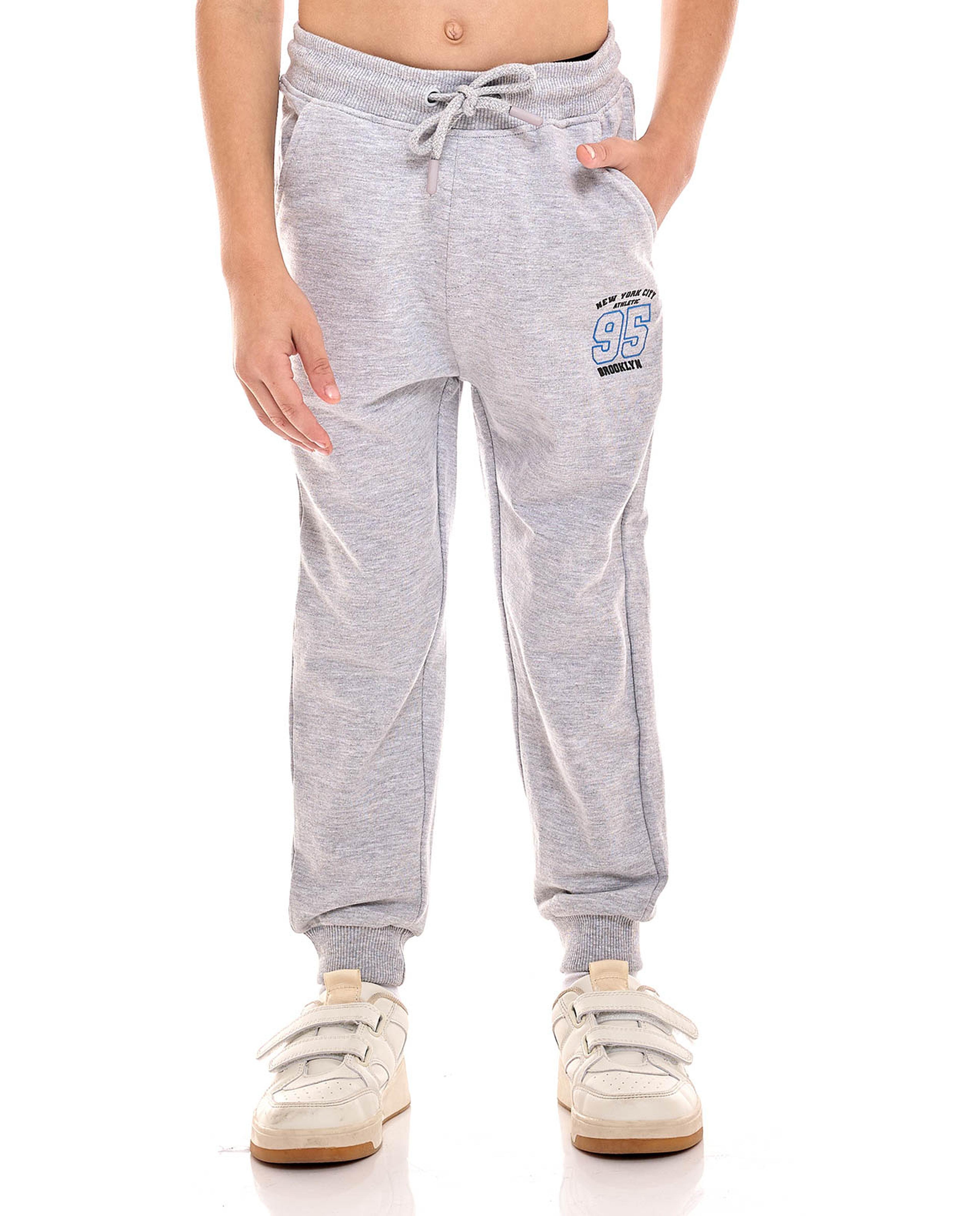 Knitted Joggers with Drawstring Waist