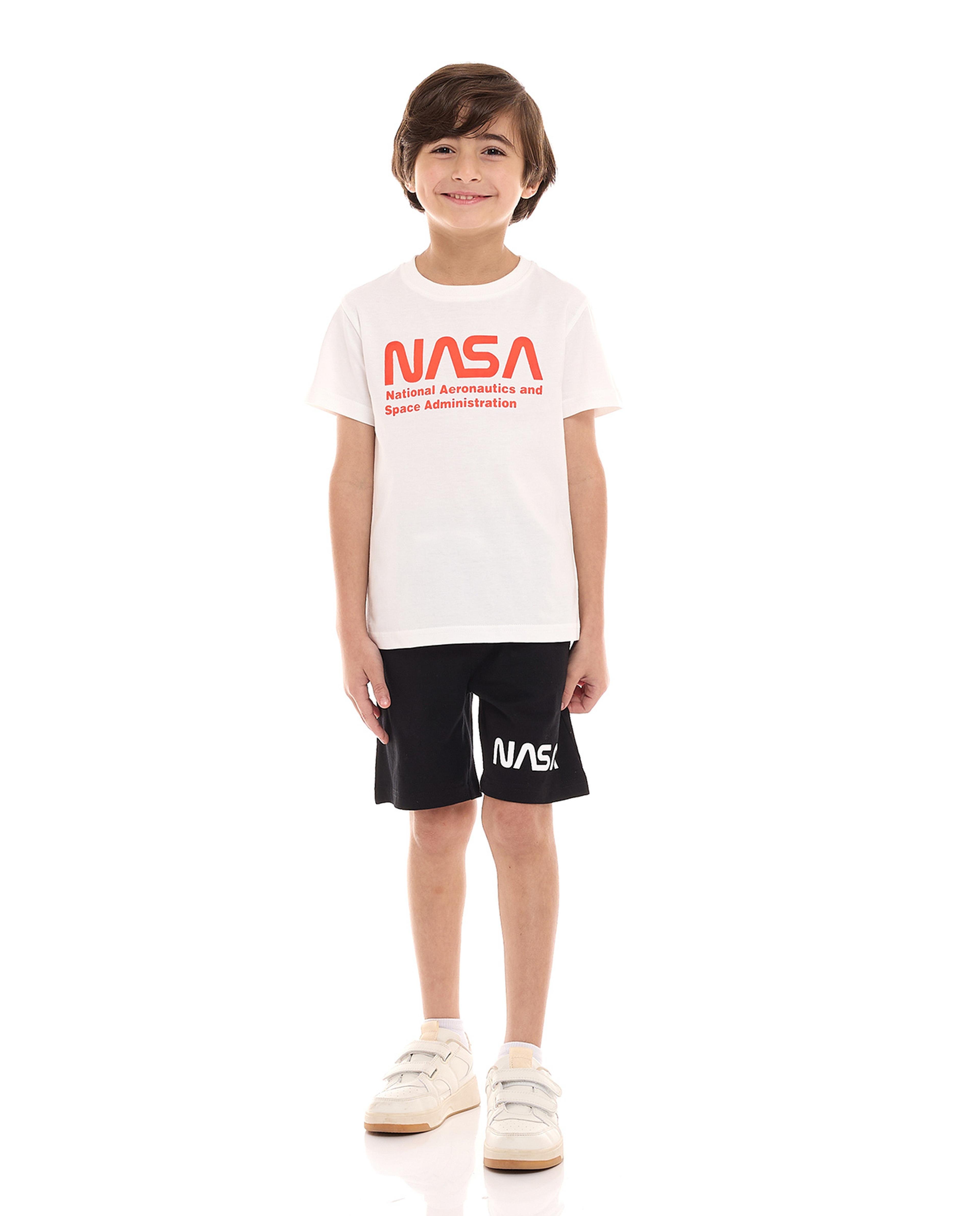NASA Printed Short Pyjama Set