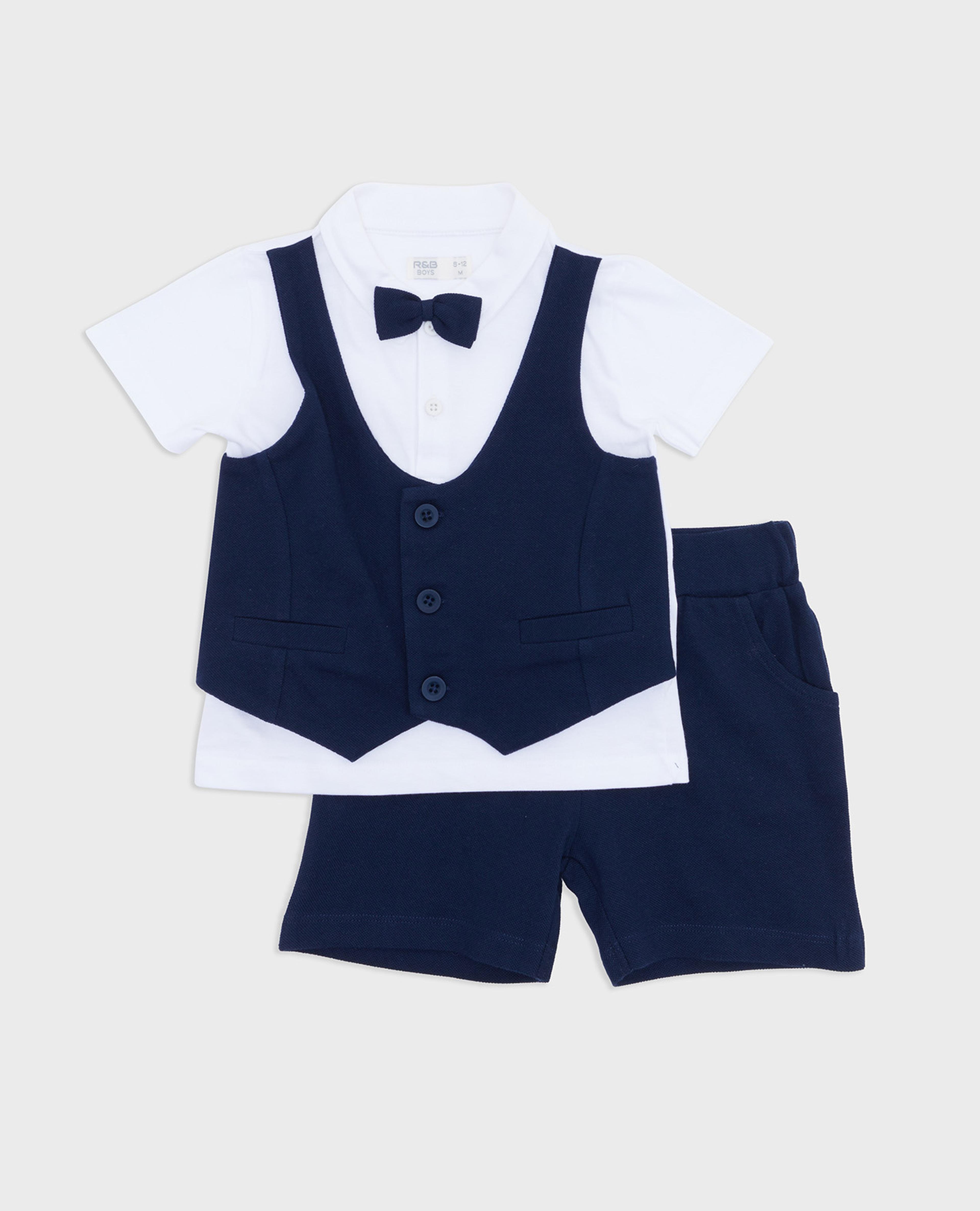 3 Piece Solid Clothing Set