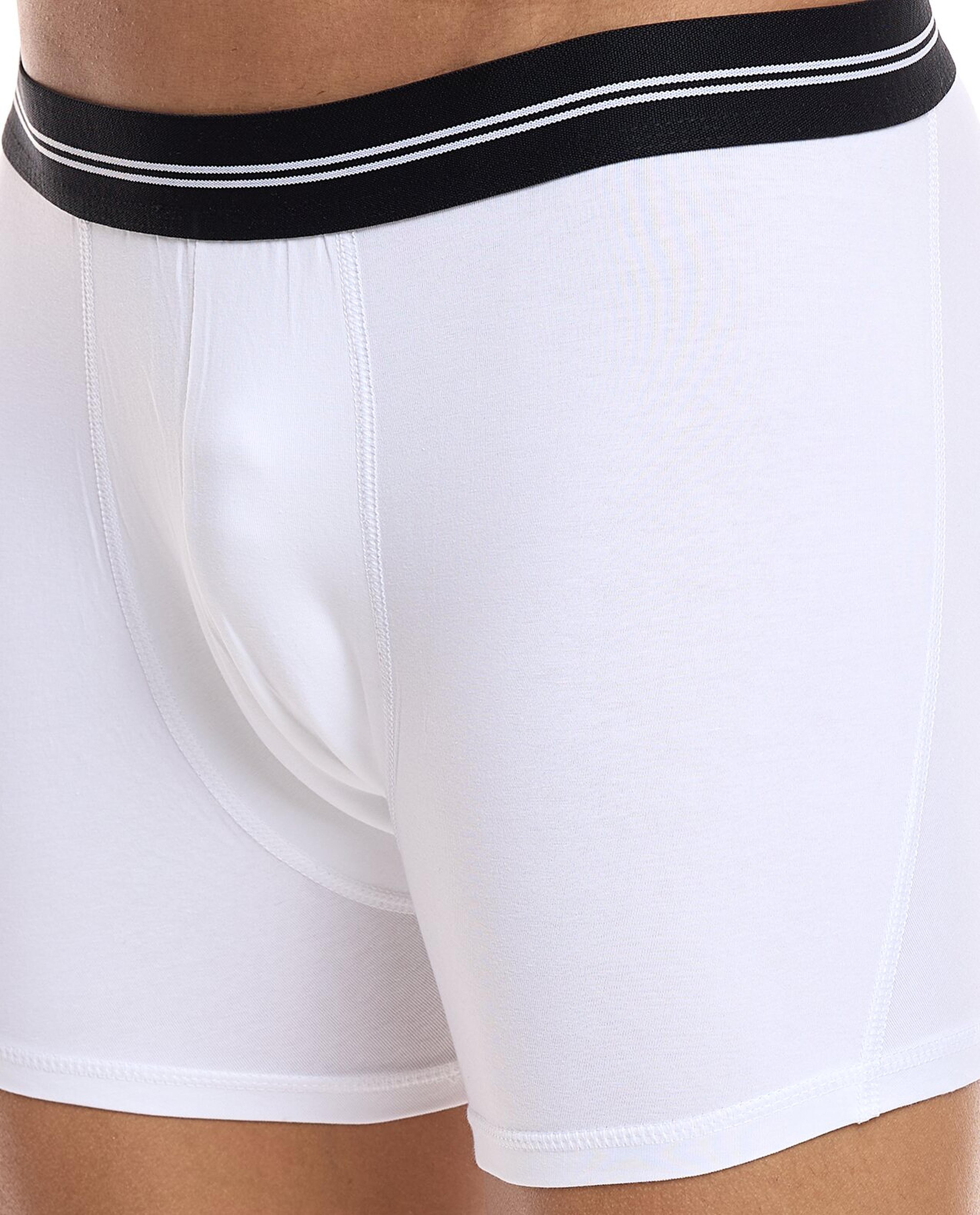 Pack of 2 Solid Boxer Briefs