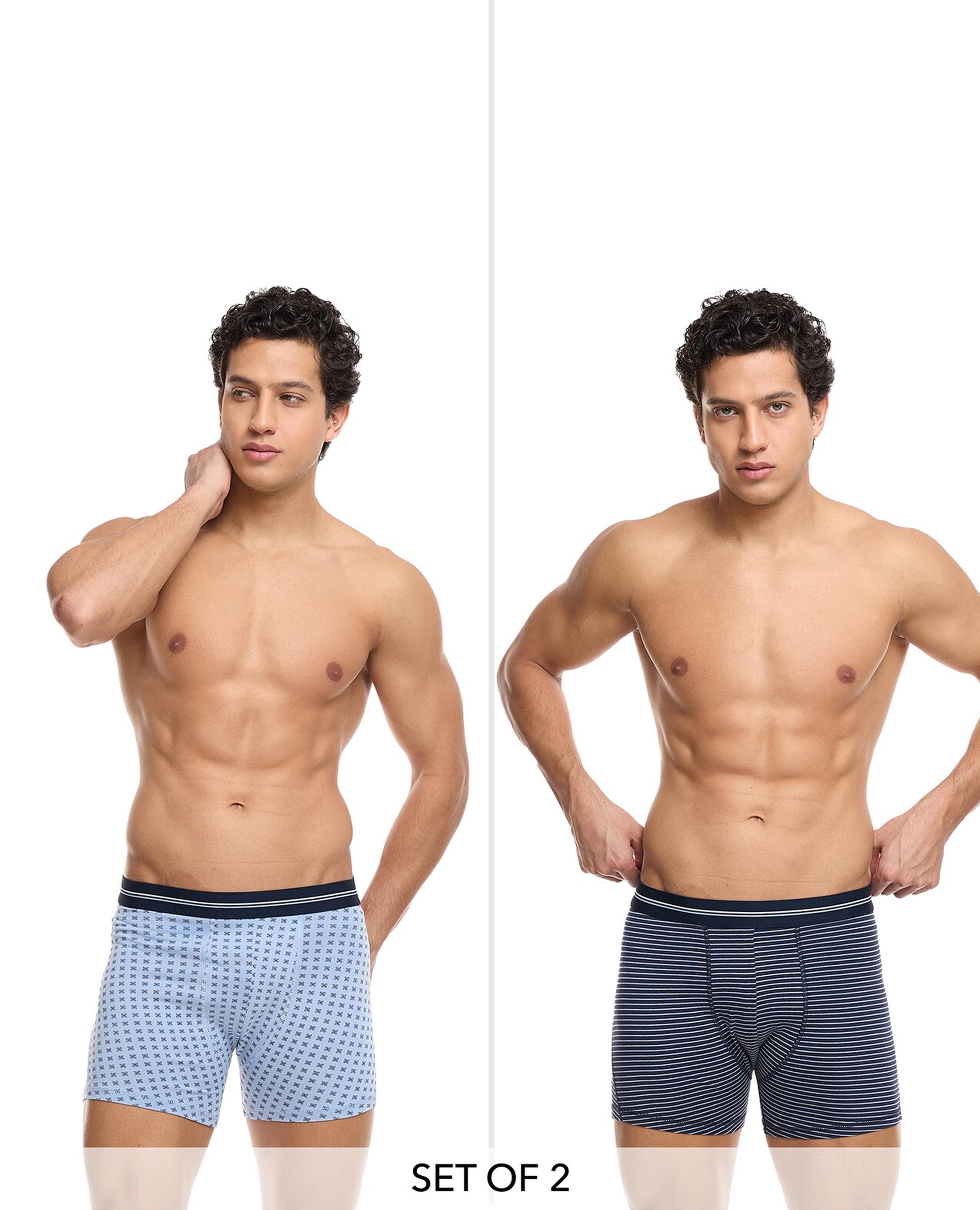 Pack of 2 Printed Boxer Briefs