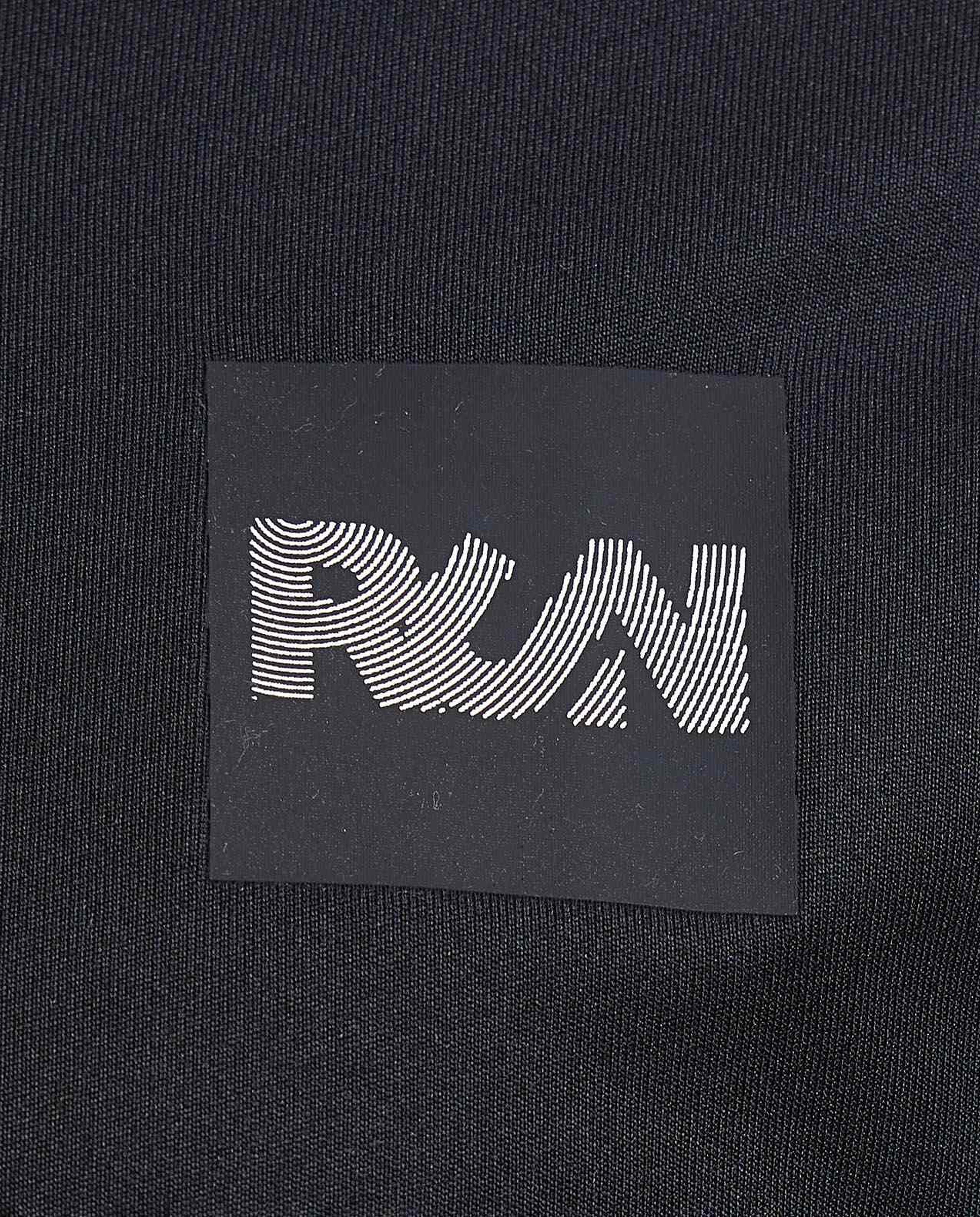 Logo Printed Active T-Shirt with Crew Neck and Short Sleeves