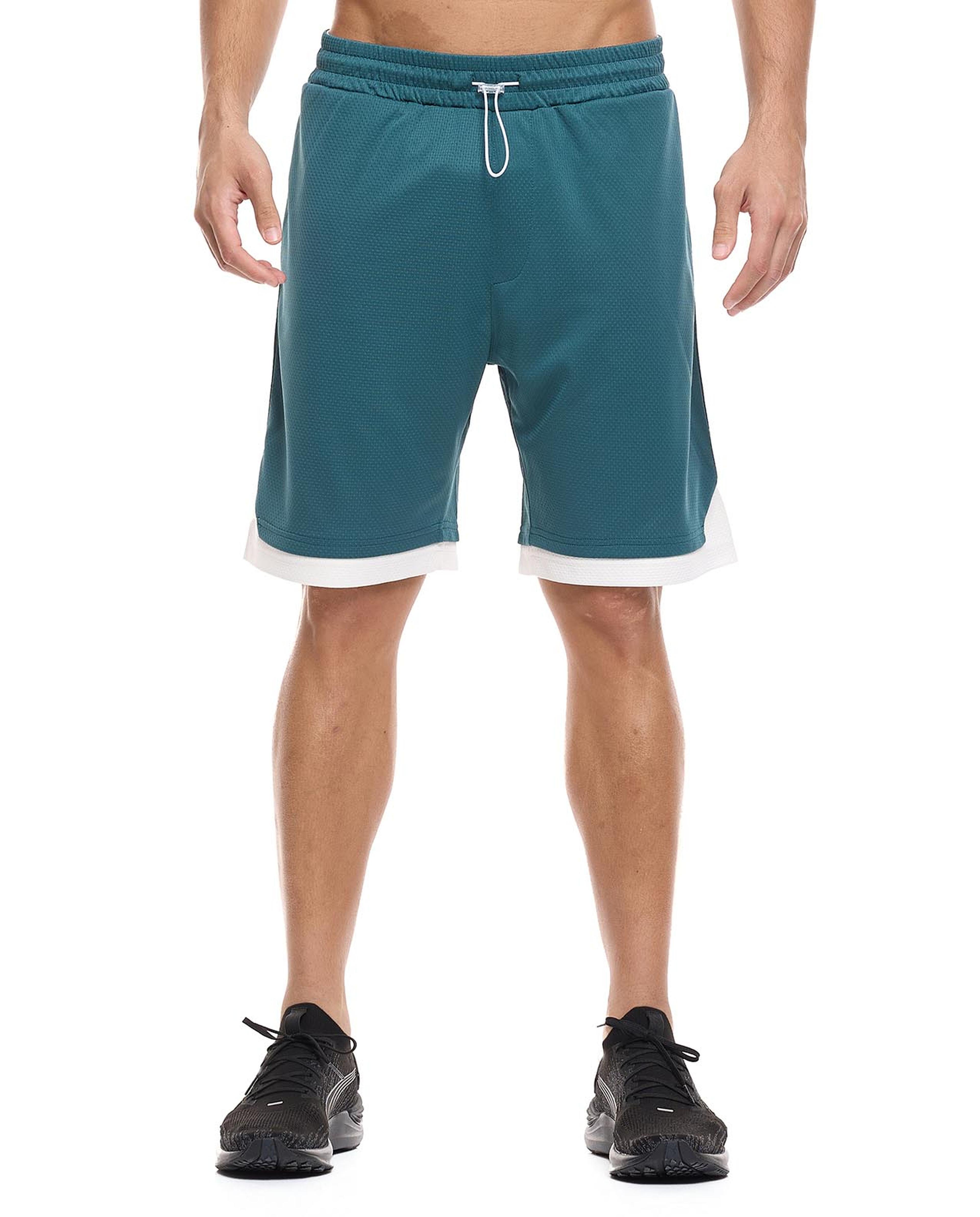 Color Block Active Shorts
