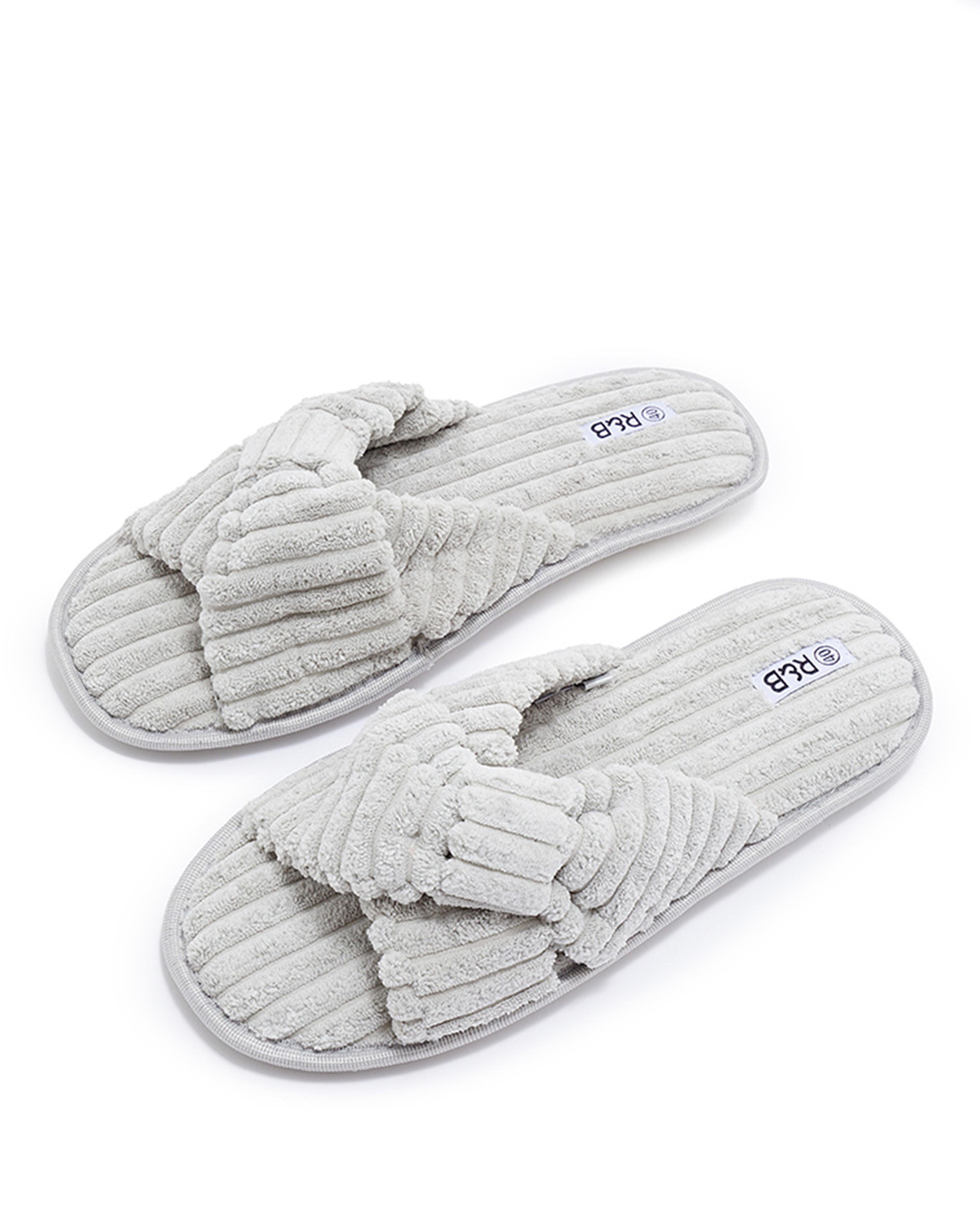 Crossover Strap Home Slippers