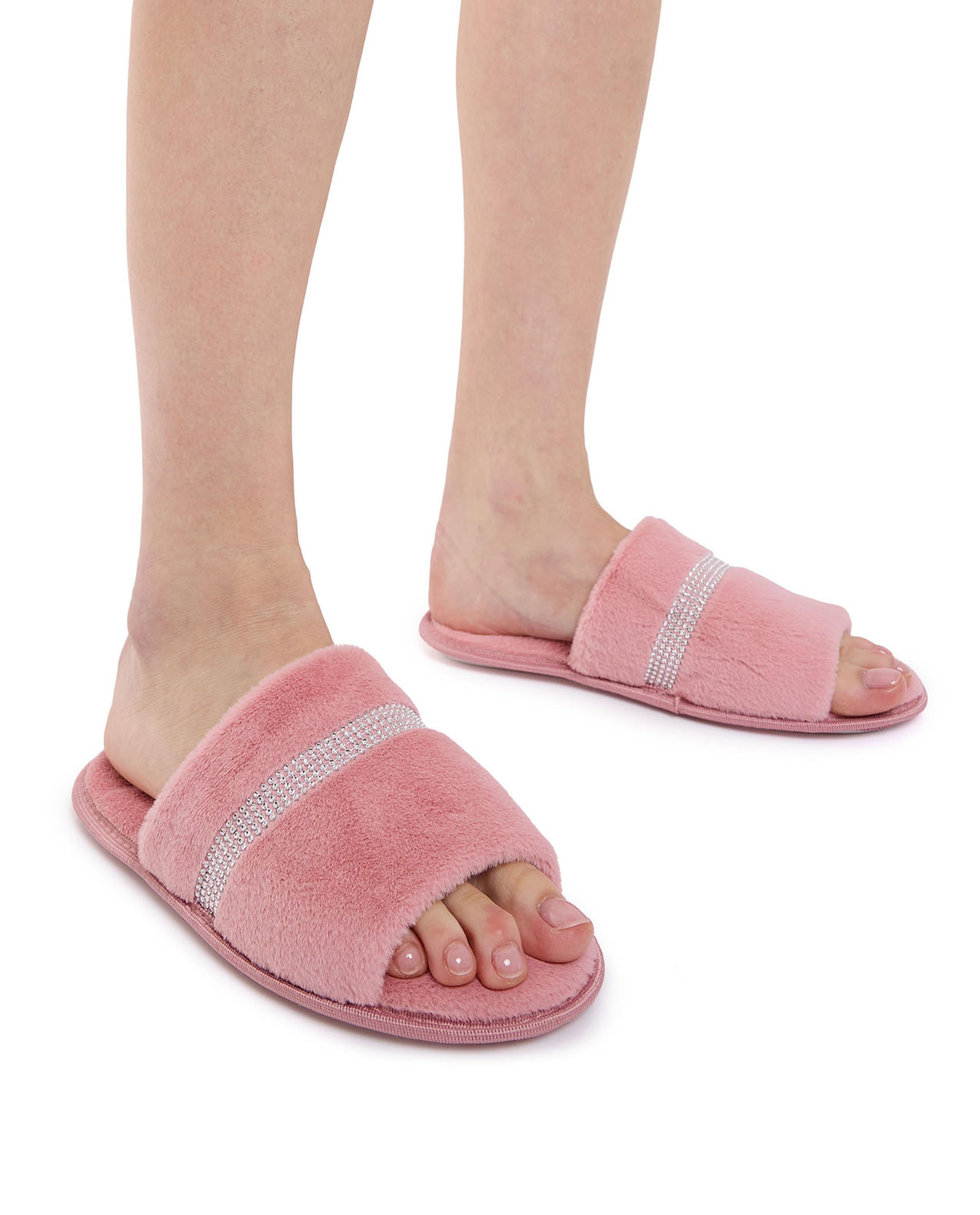 Embellished Home Slippers