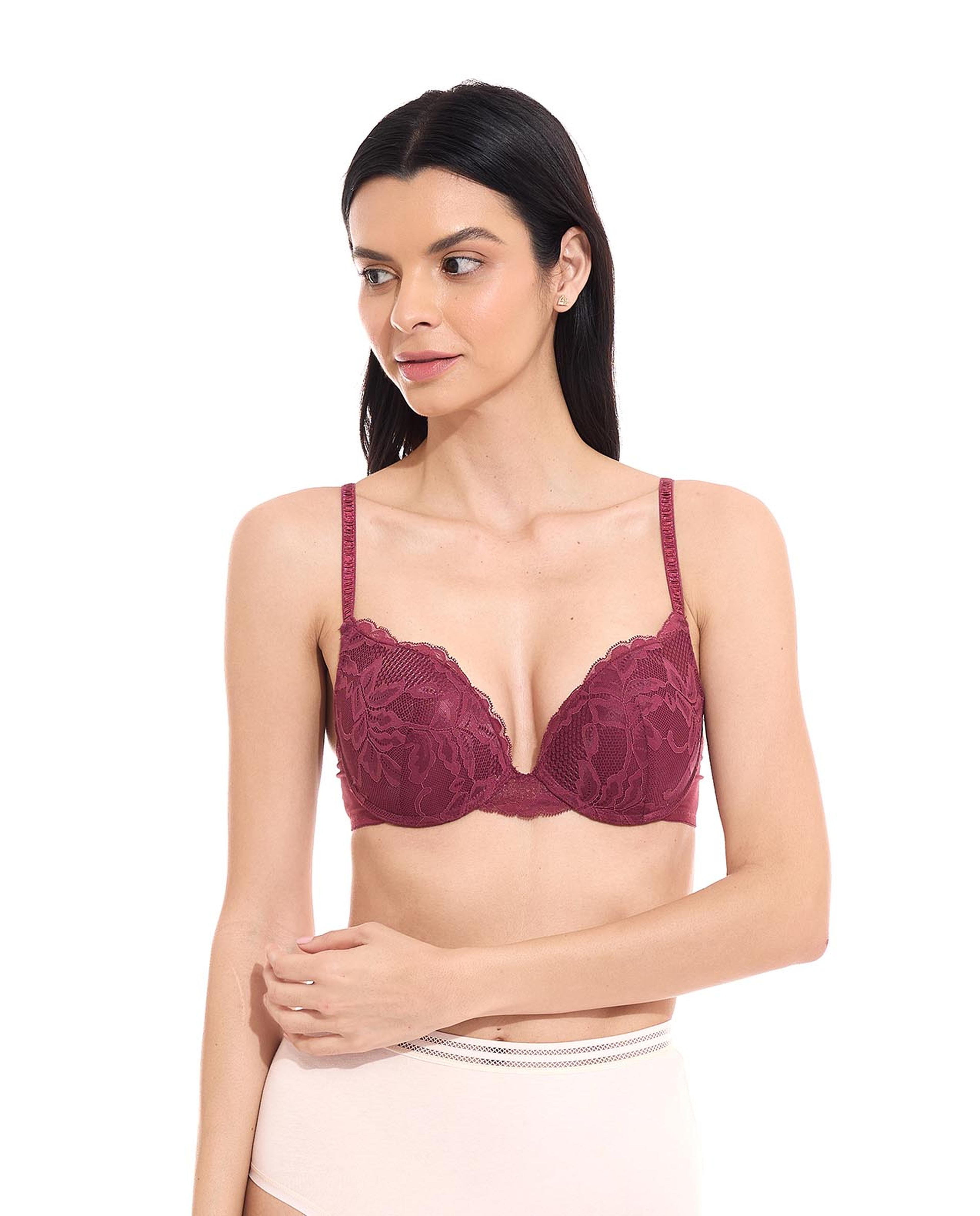 Pack of 2 Lace Padded Bras