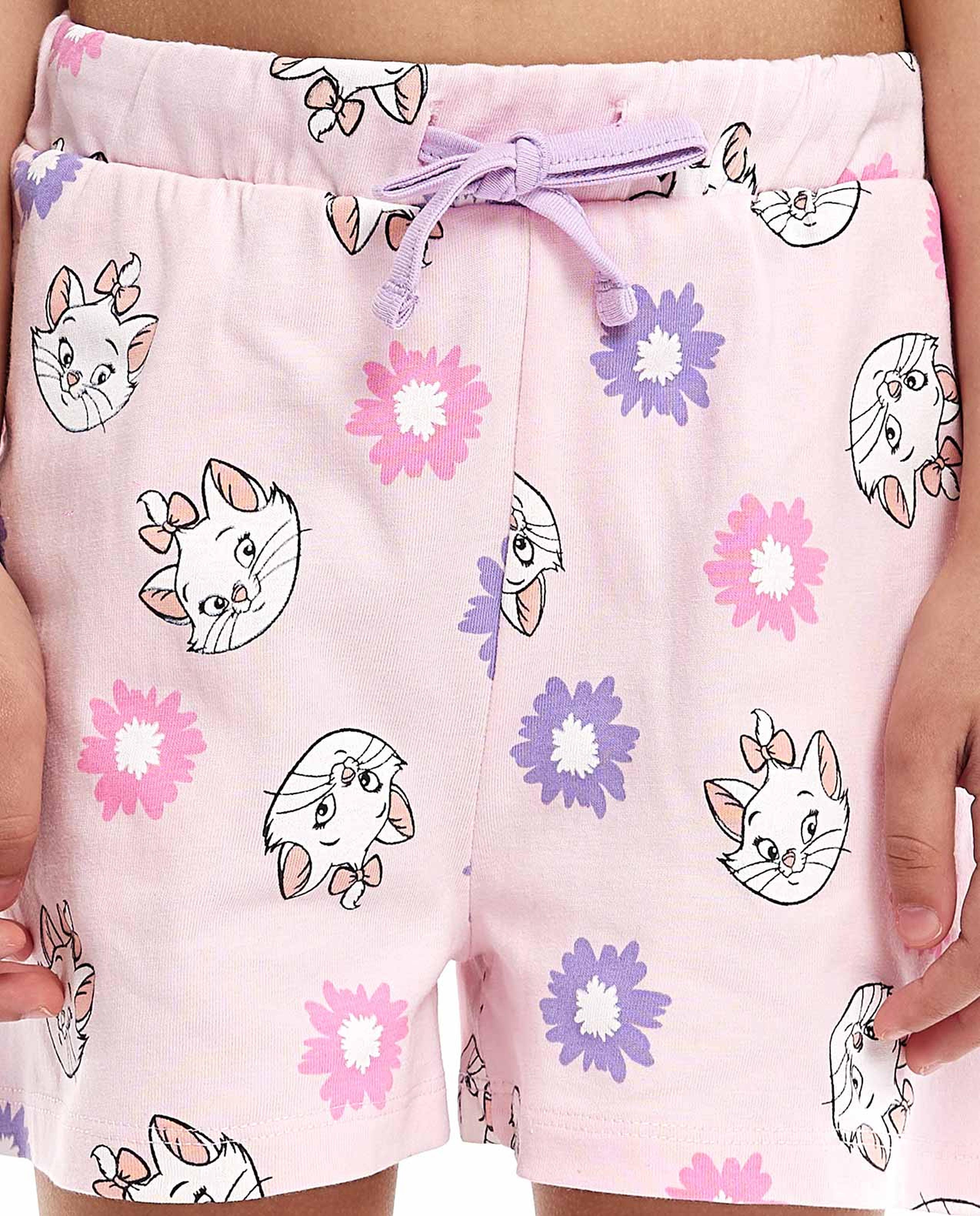 Marie Printed Shorty Short Sleeves Pajama Set