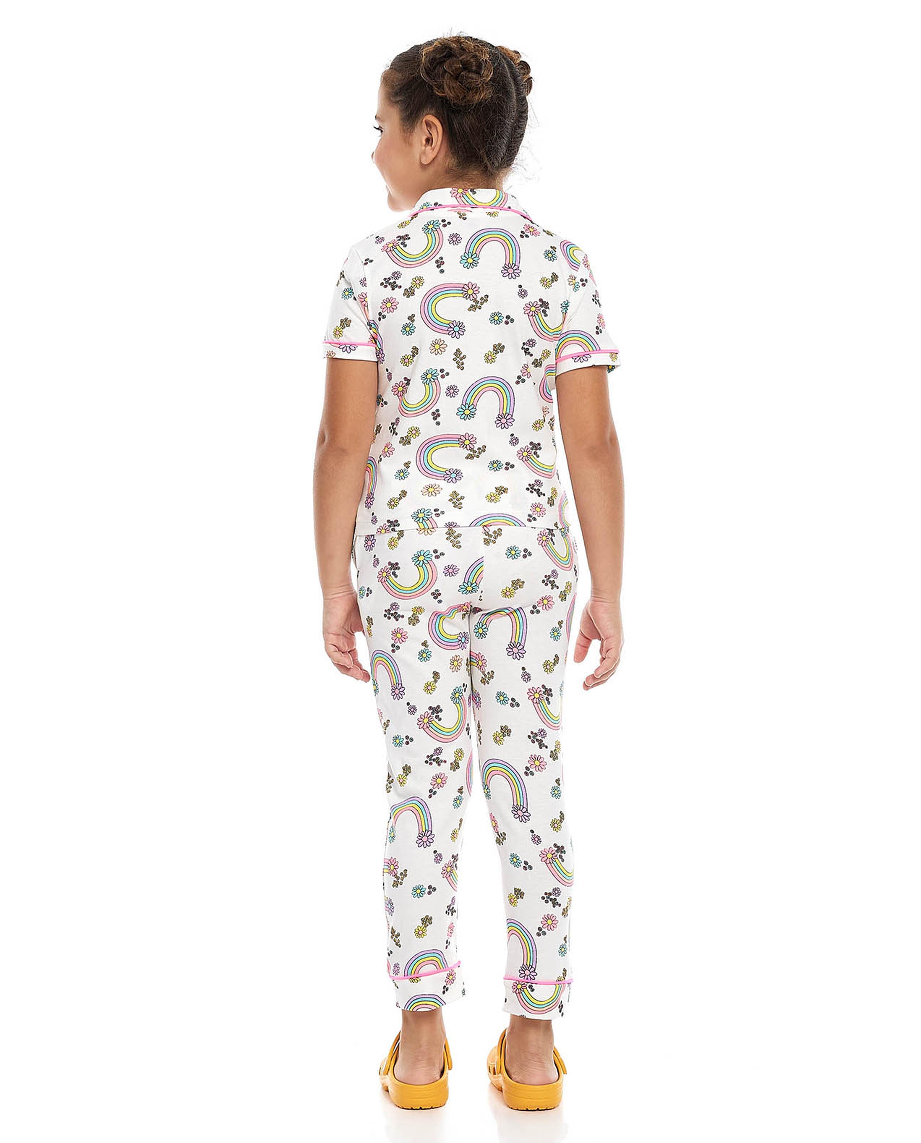 All Over Print Pyjama Set