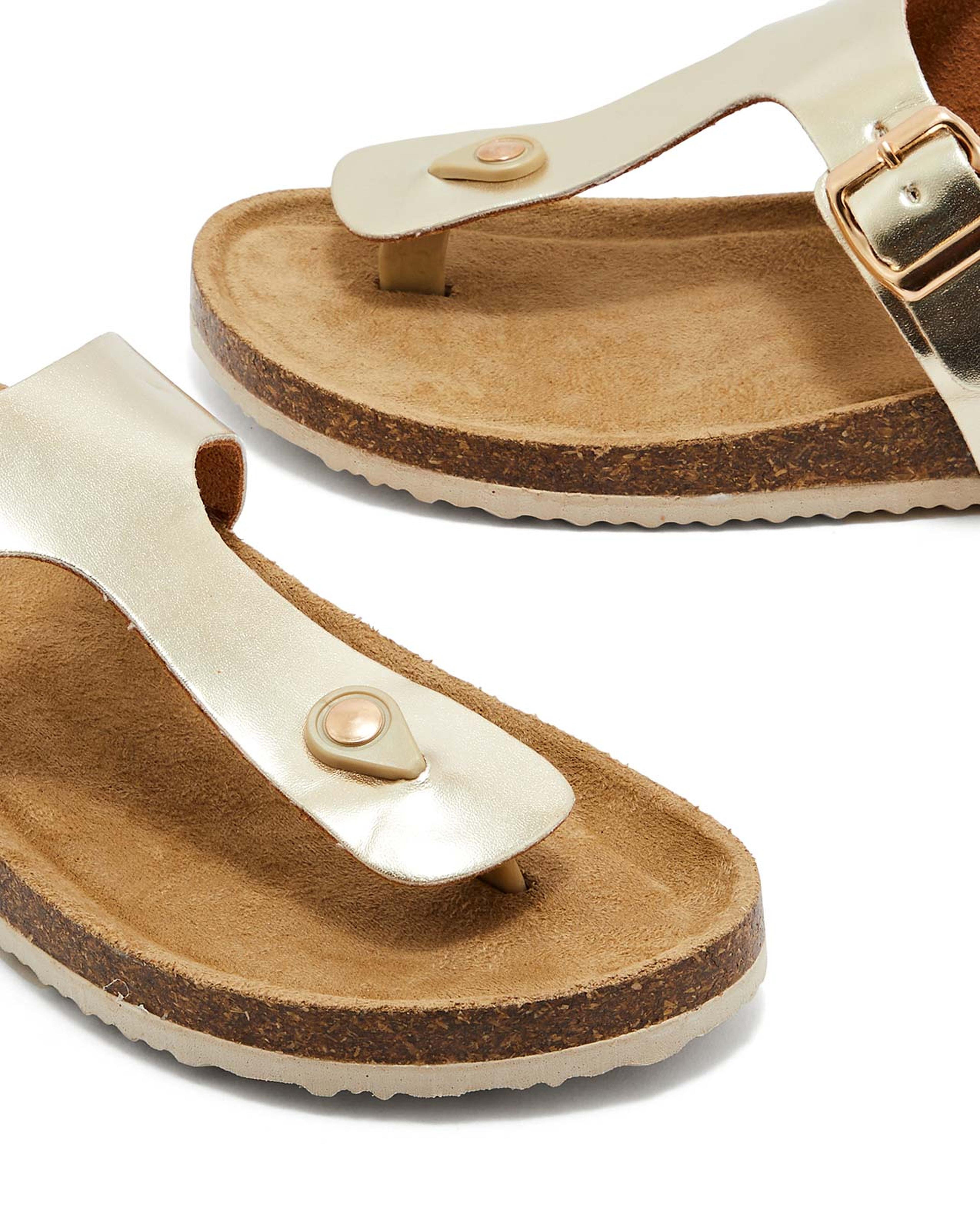 Toe-Post Comfort Sandals