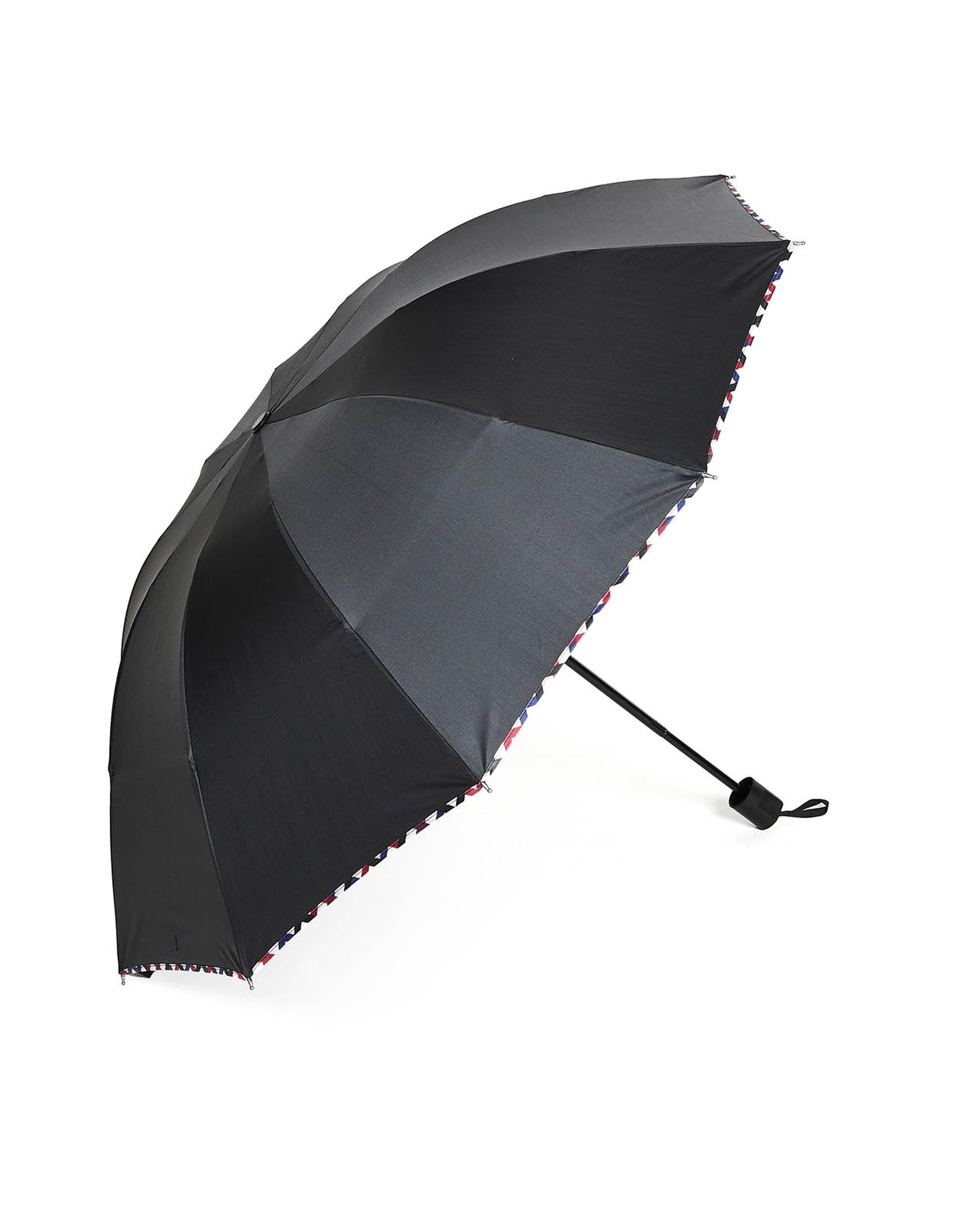 Umbrella with Contrast Trim