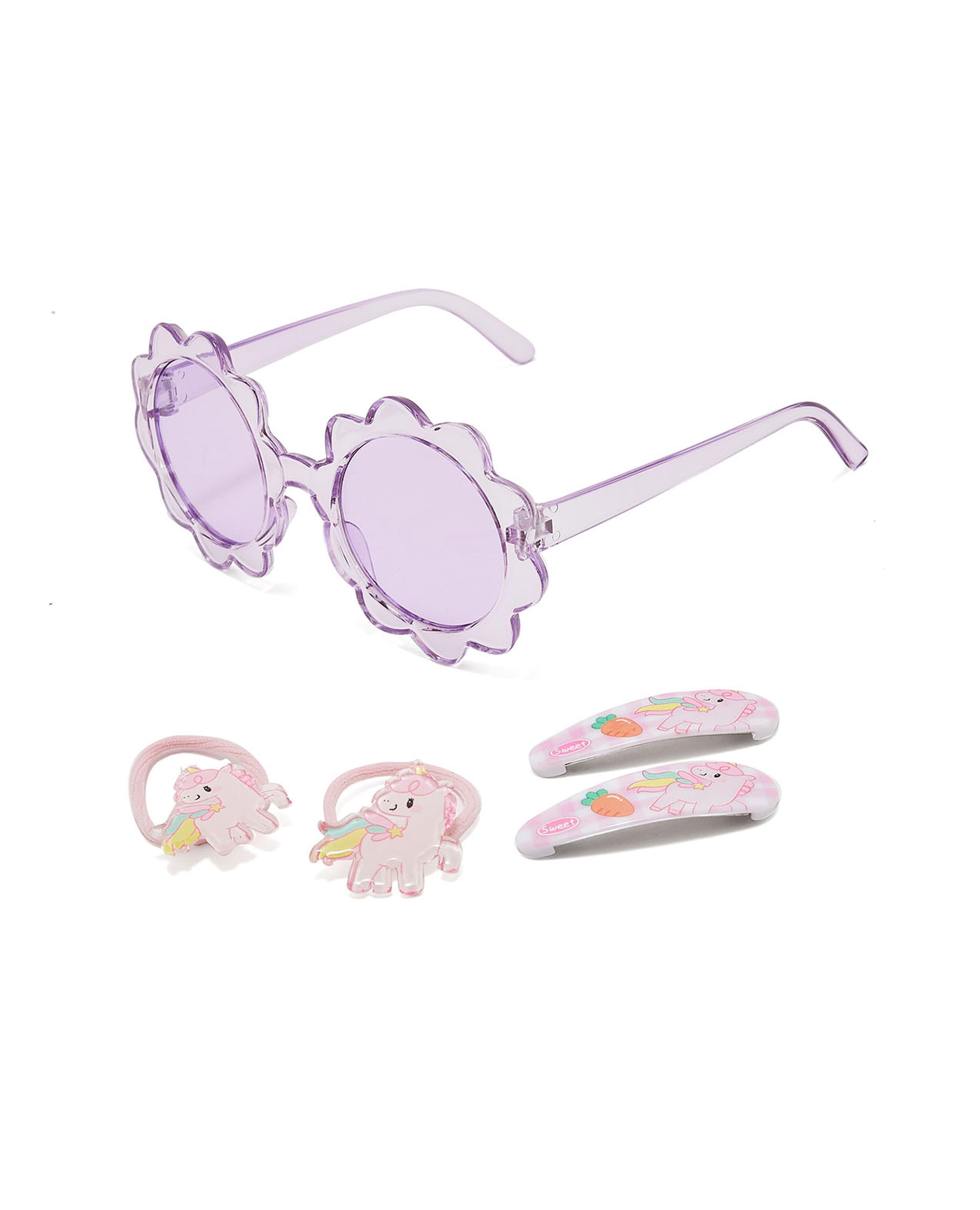Sunglasses and Hair Accessory Set