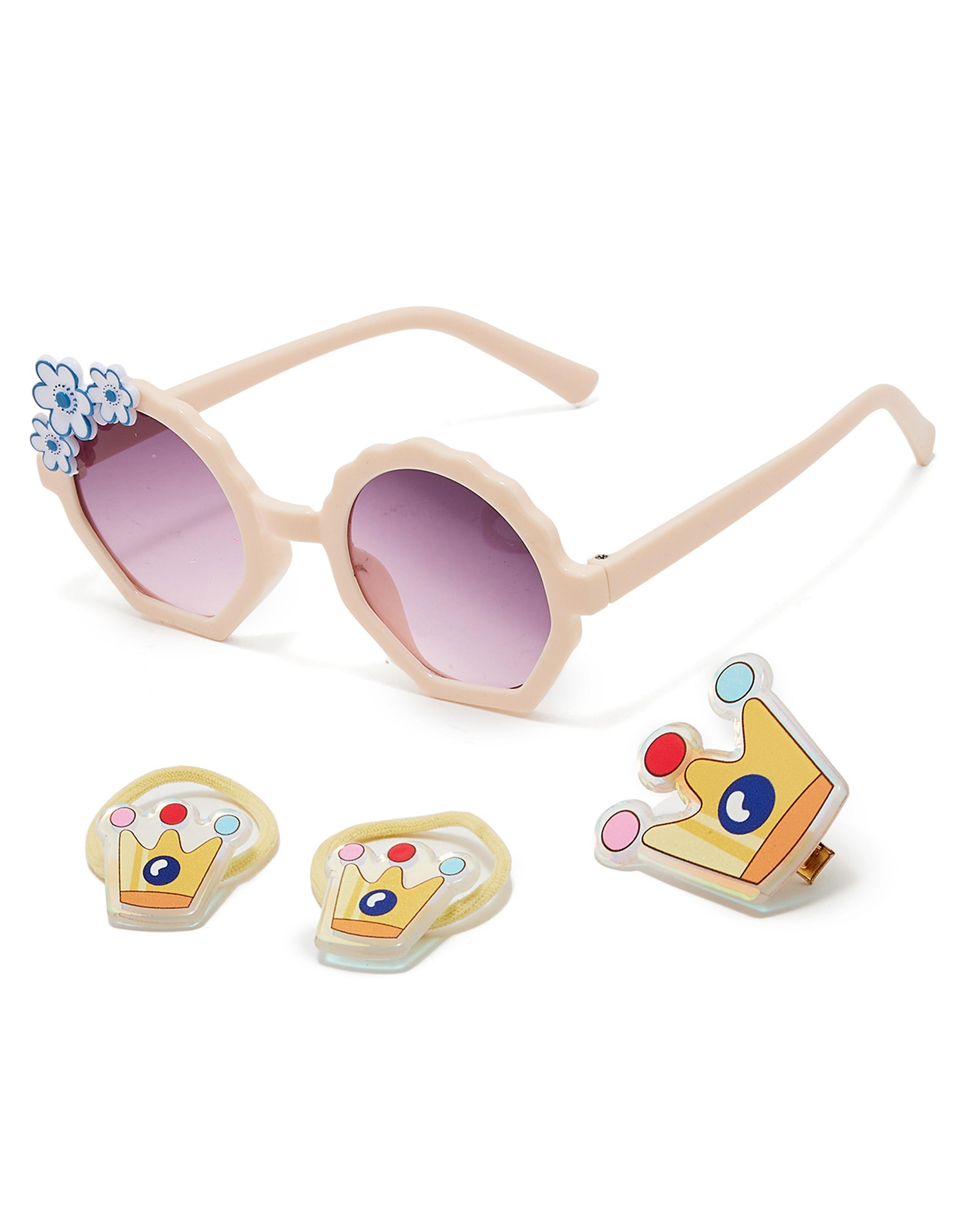 Sunglasses and Hair Accessory Set