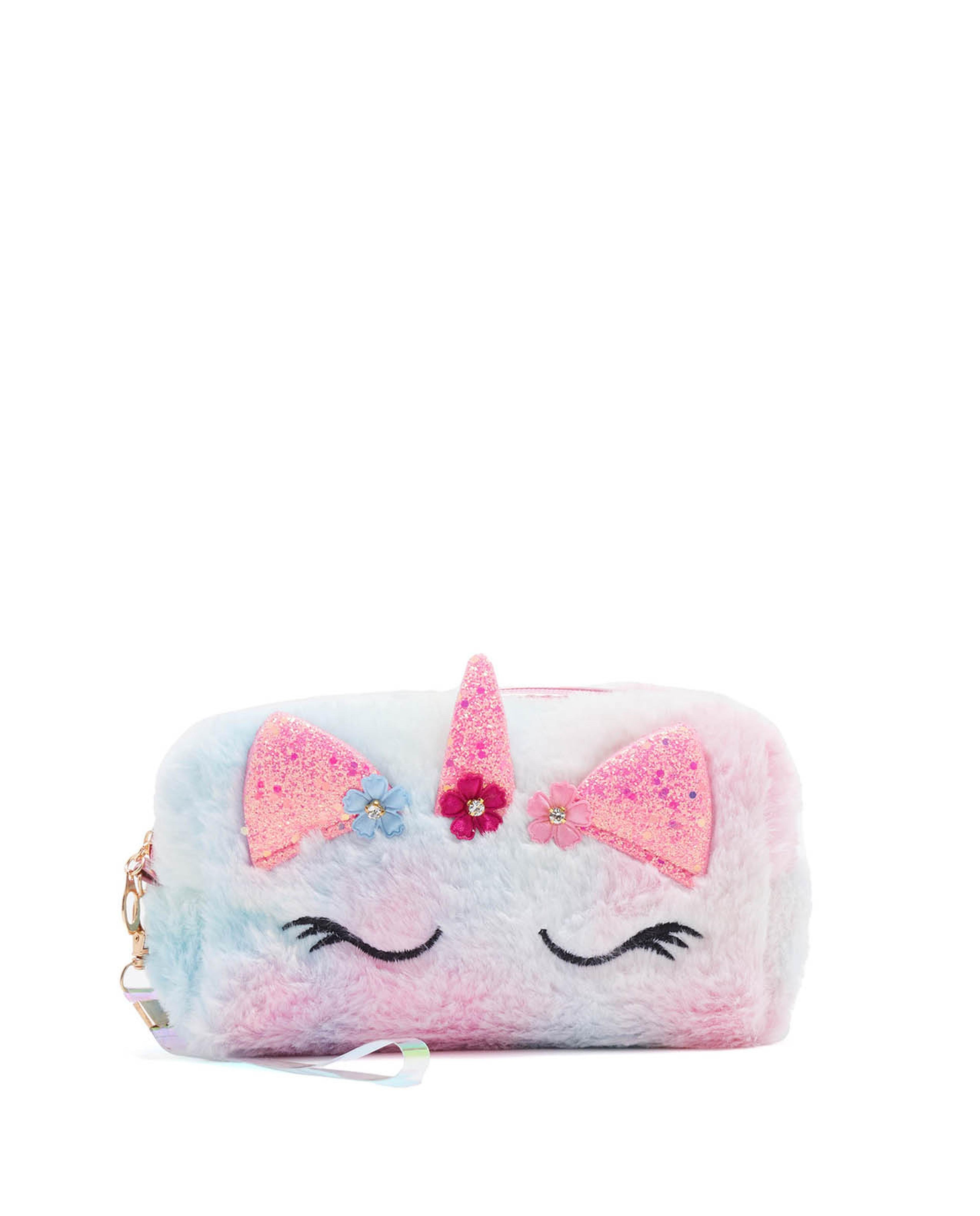 Plush Cosmetic Pouch
