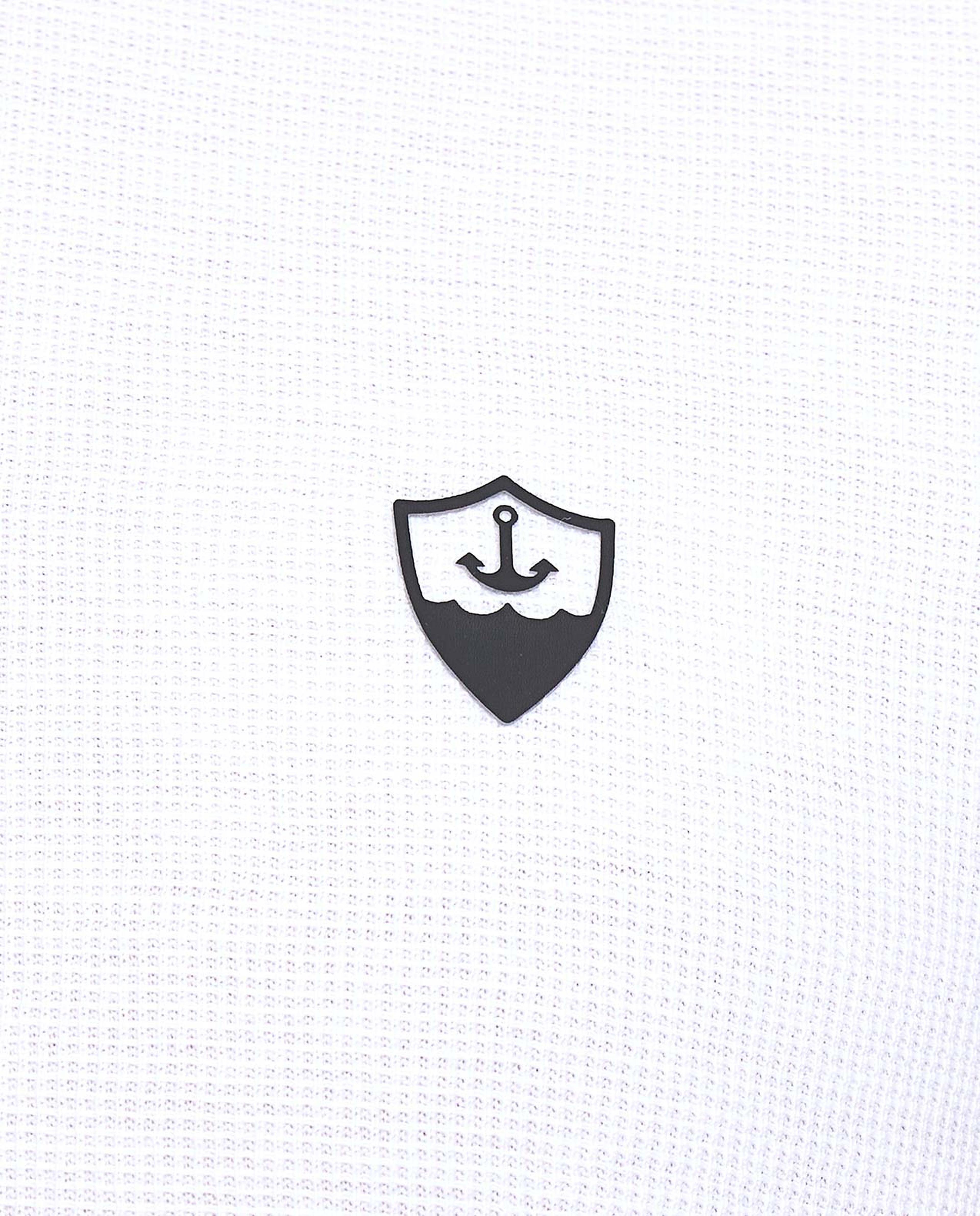 Logo Detail T-Shirt with Crew Neck and Short Sleeves