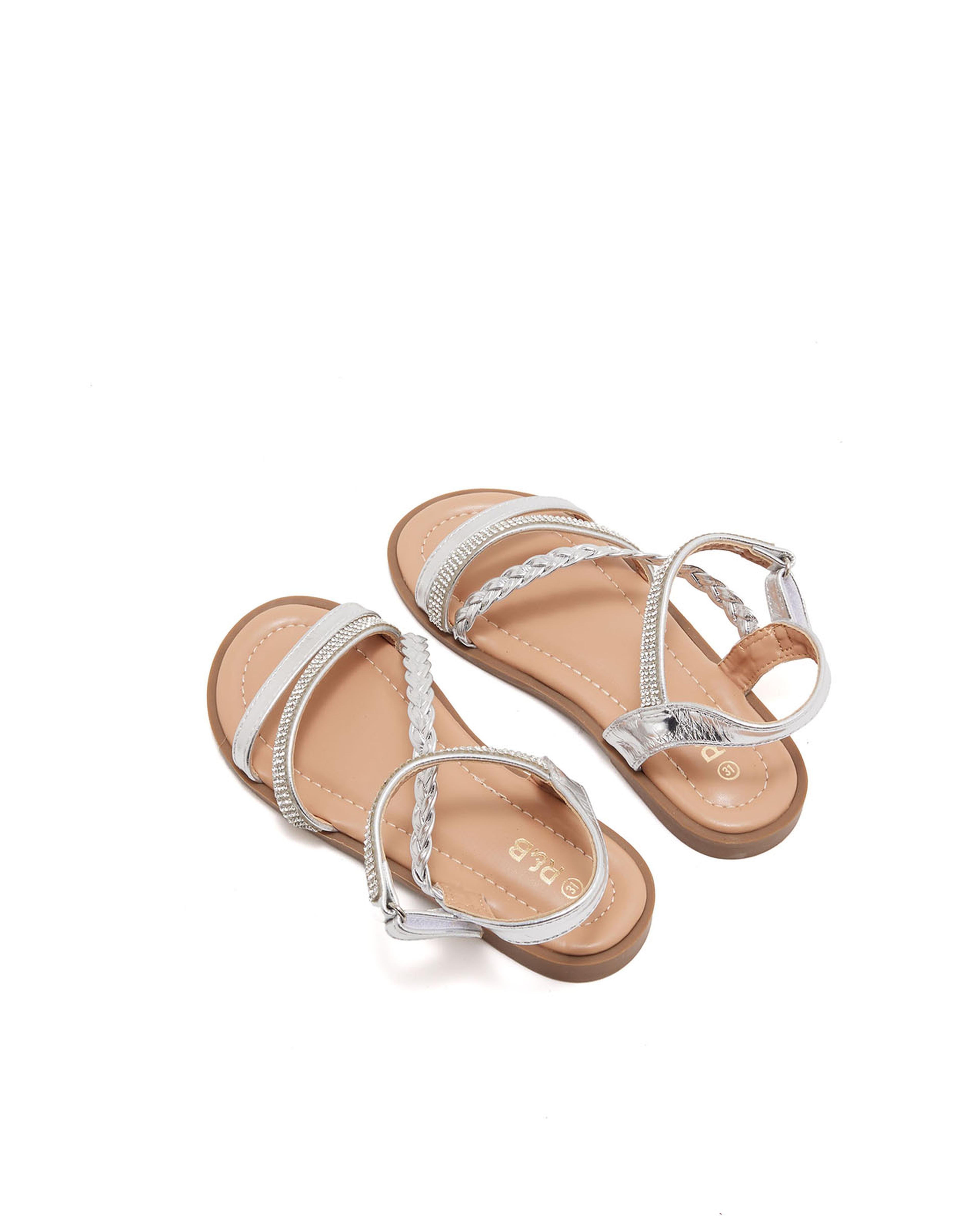 Embellished Comfort Sandals