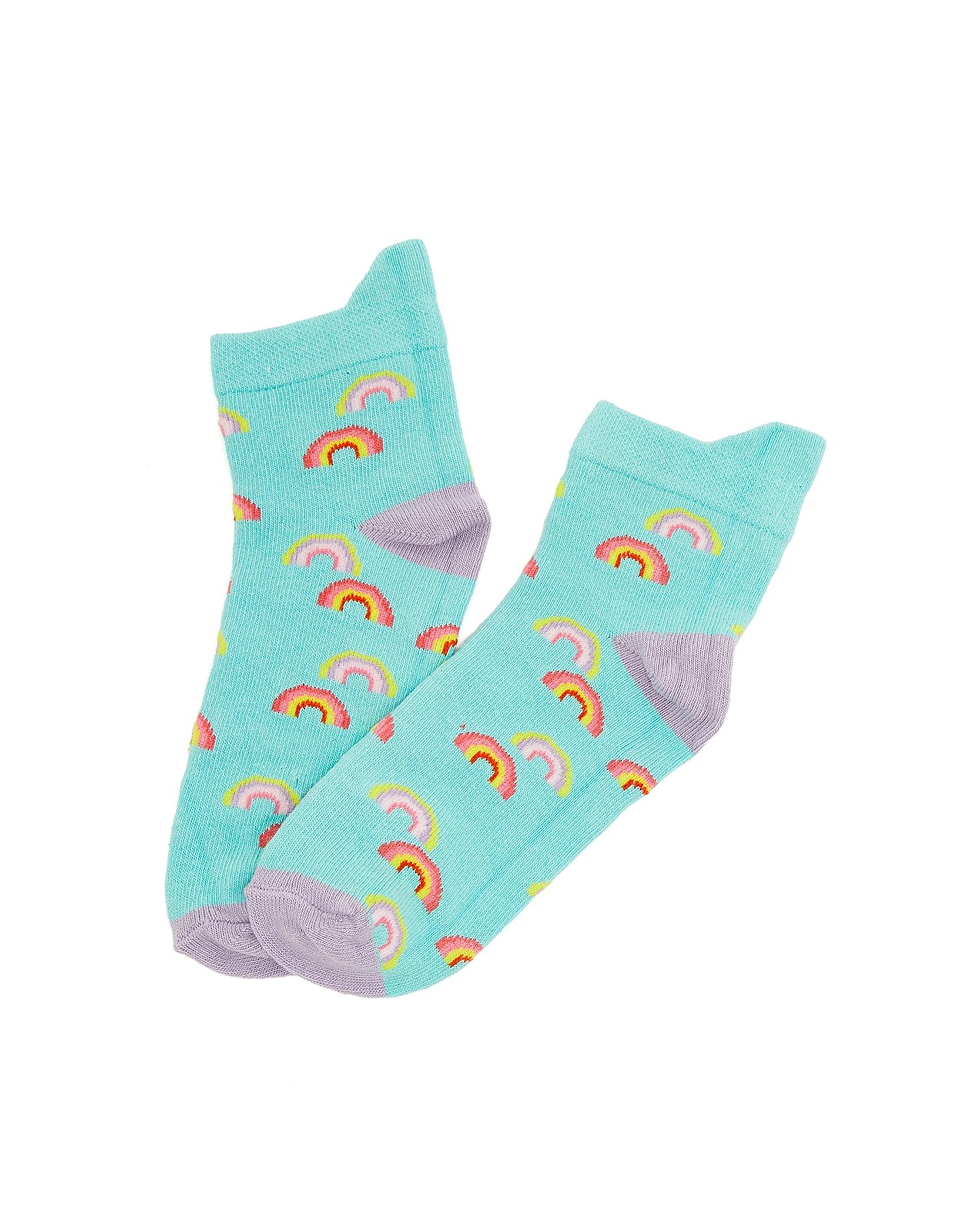 3 Pack Printed Ankle Socks