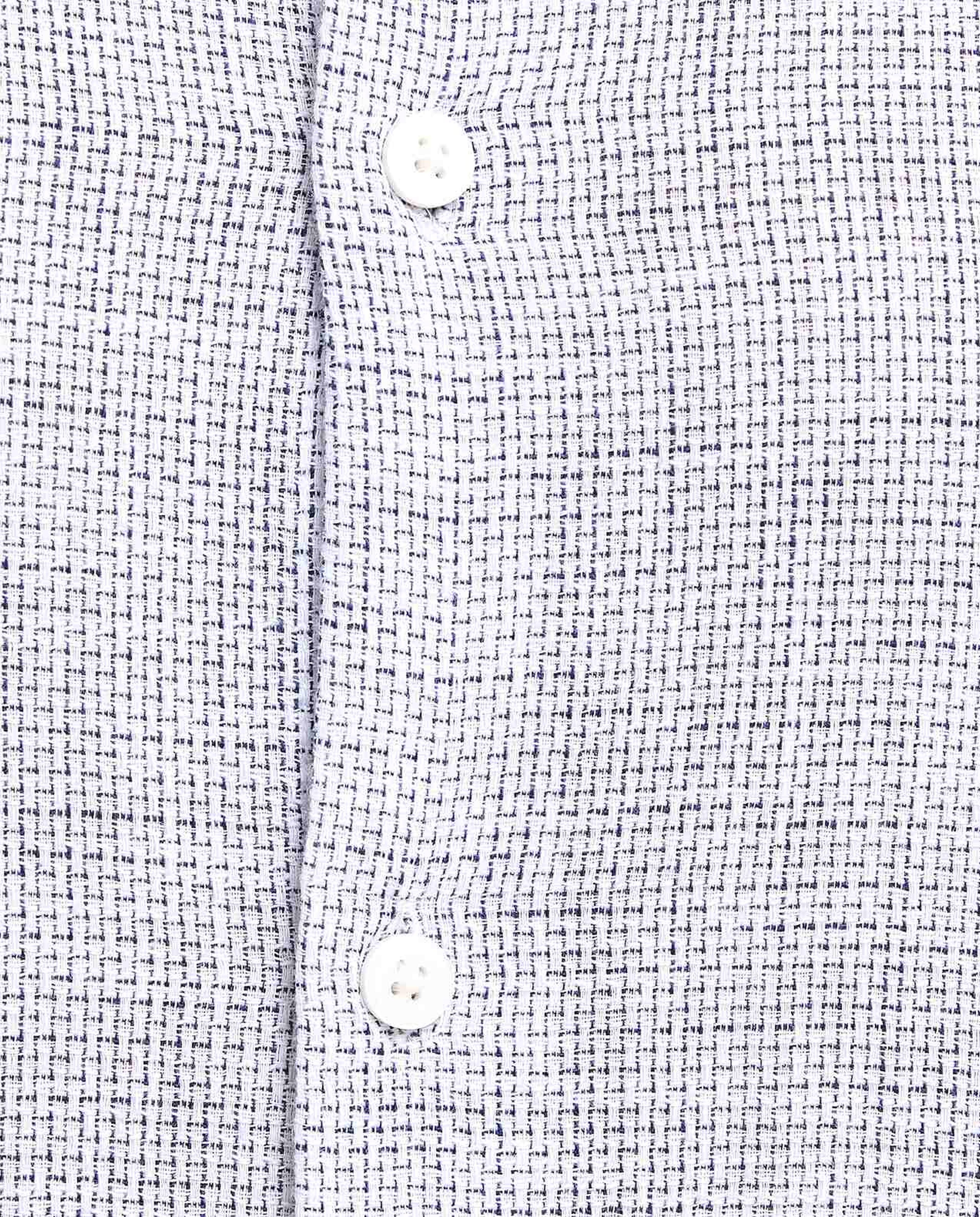 Textured Shirt with Classic Collar and Short Sleeves