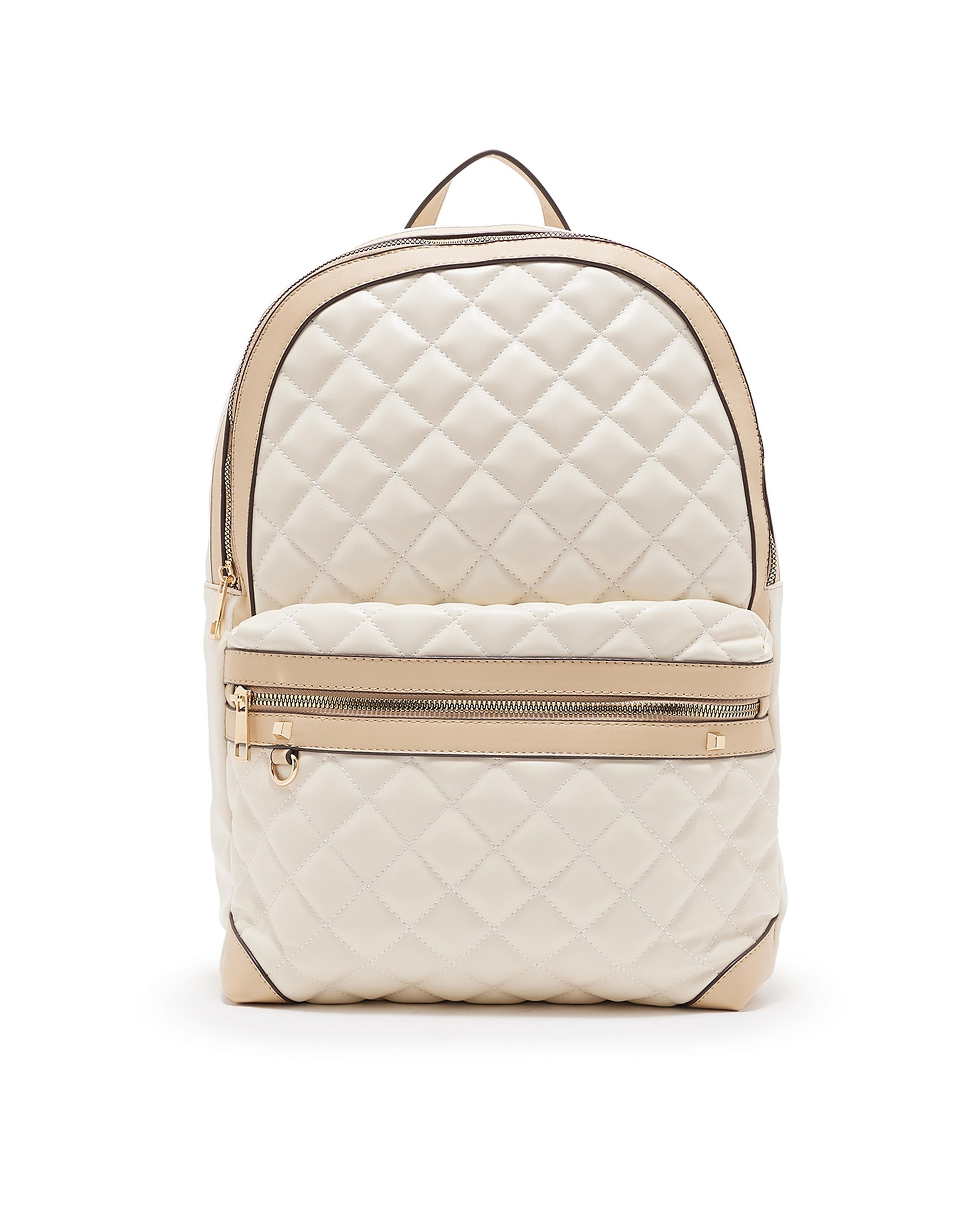 Quilted Zip-Around Backpack
