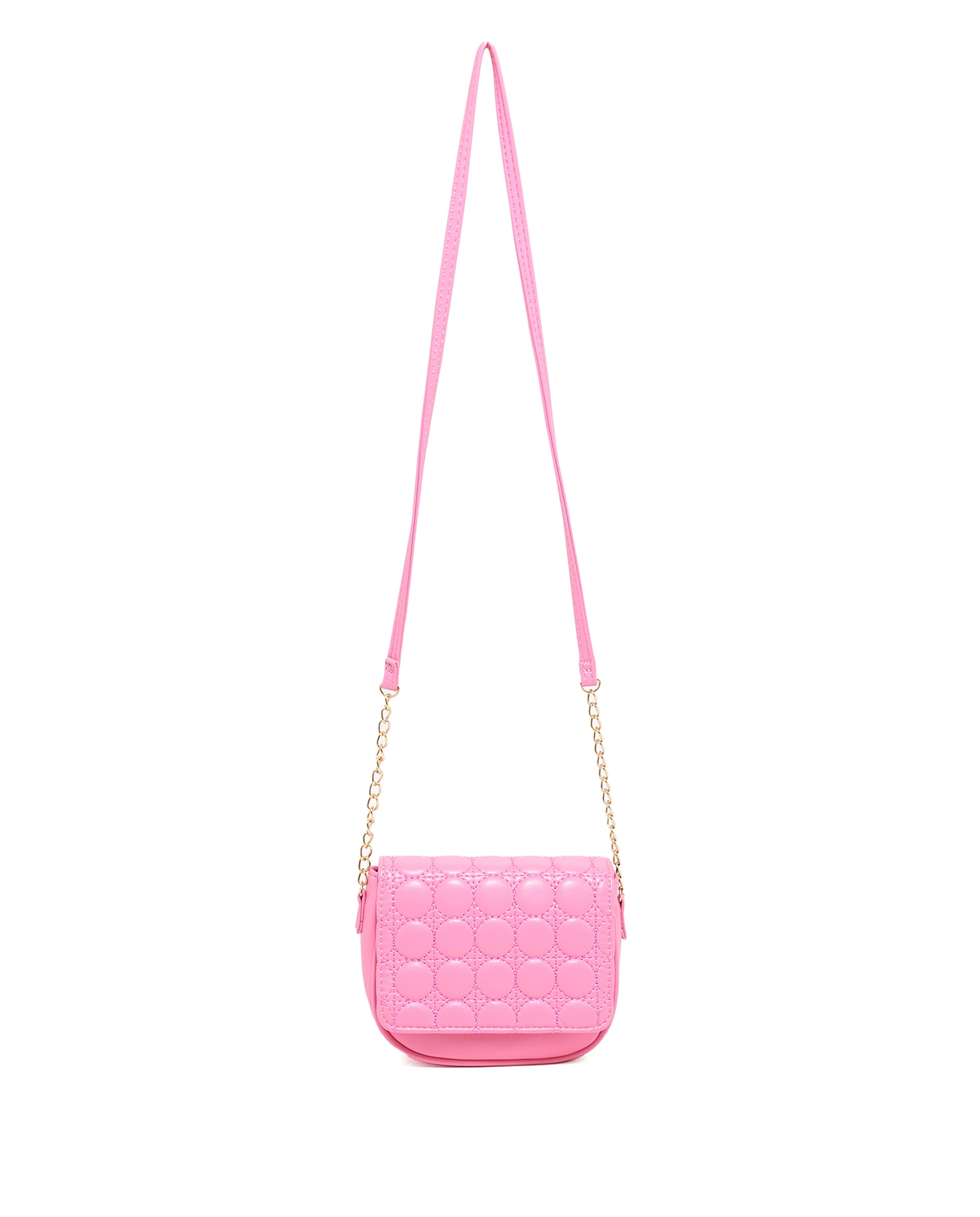 Quilted Flap Crossbody Bag