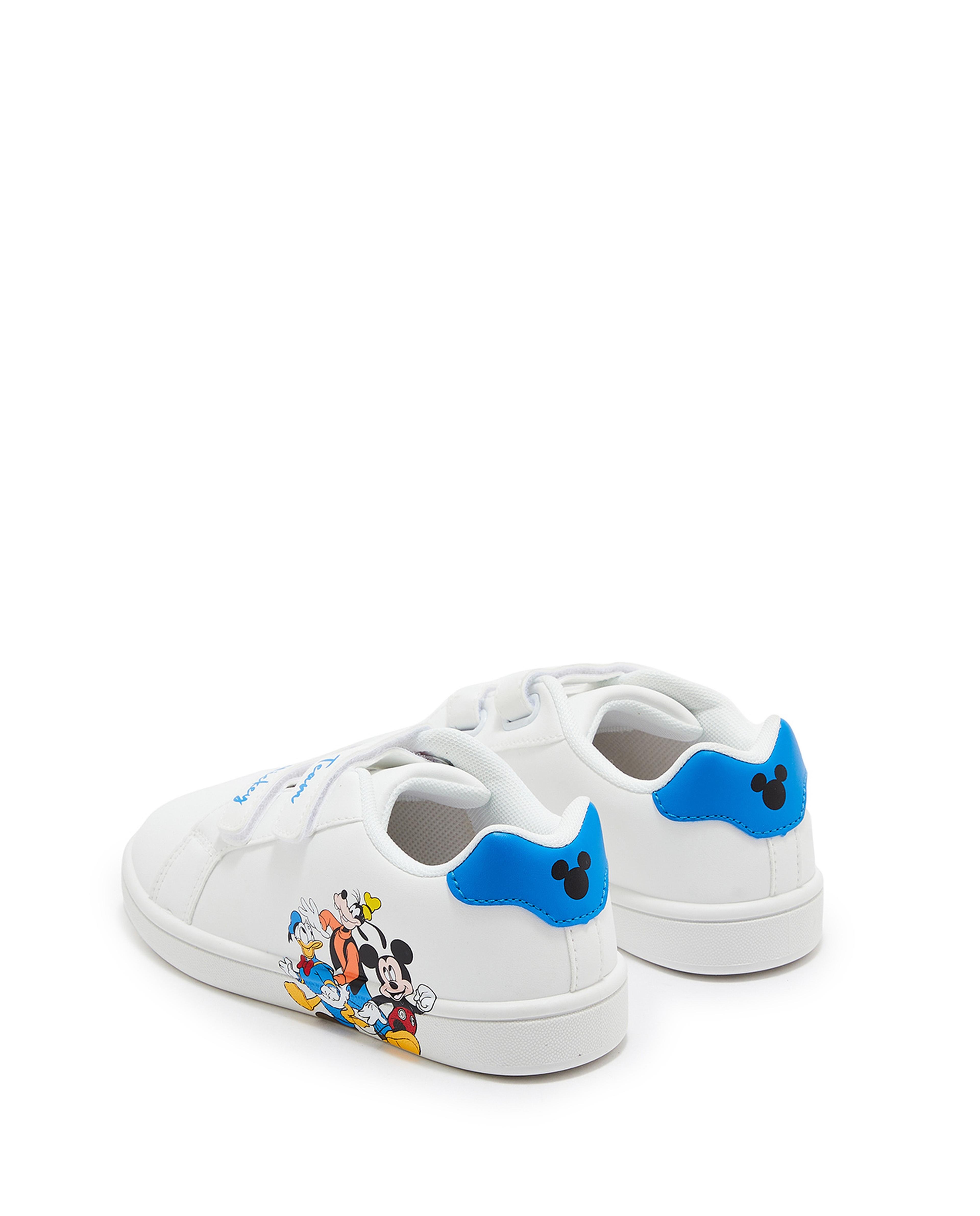 Mickey & Friends Print Velcro Shoes