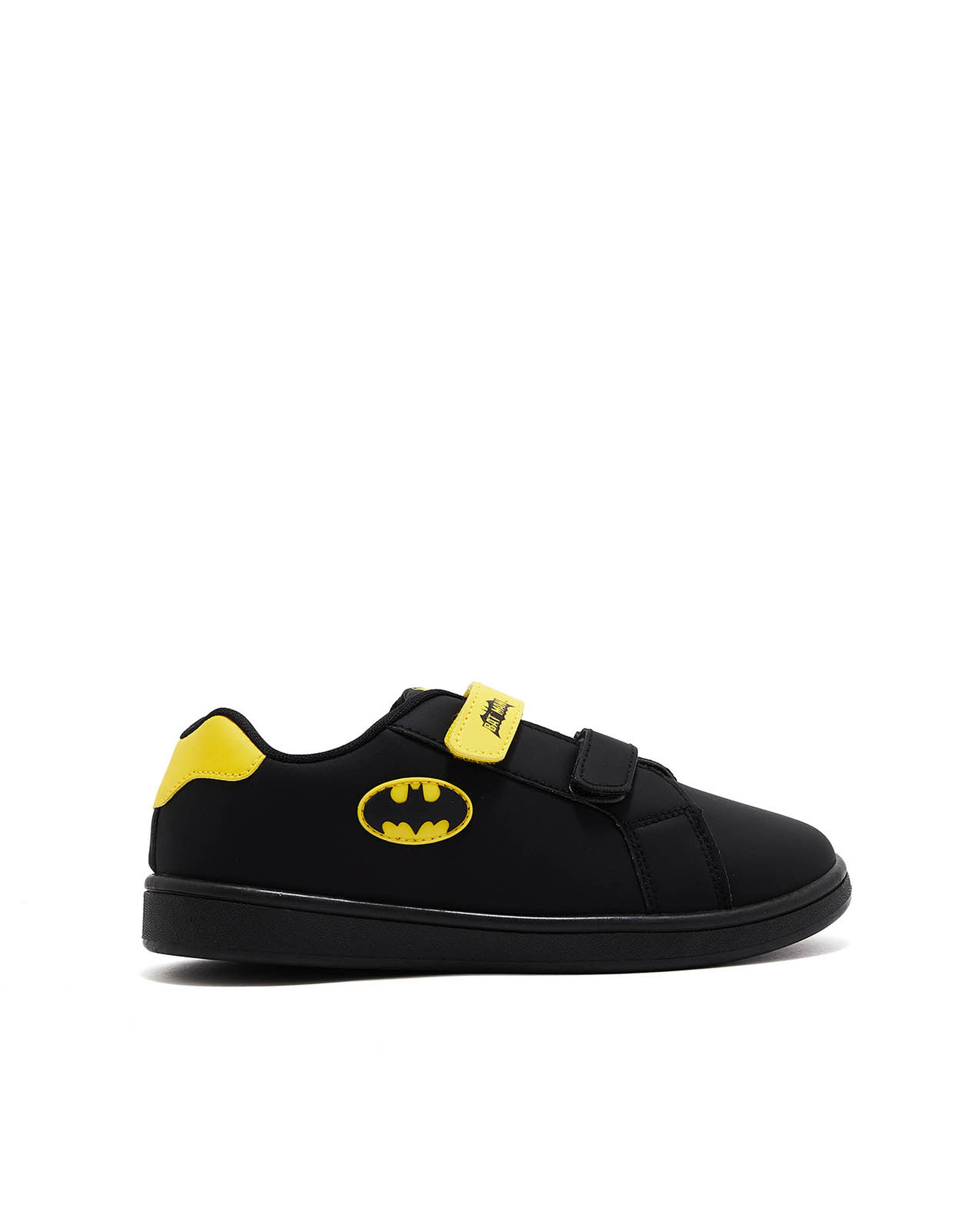 Batman Logo Velcro Shoes