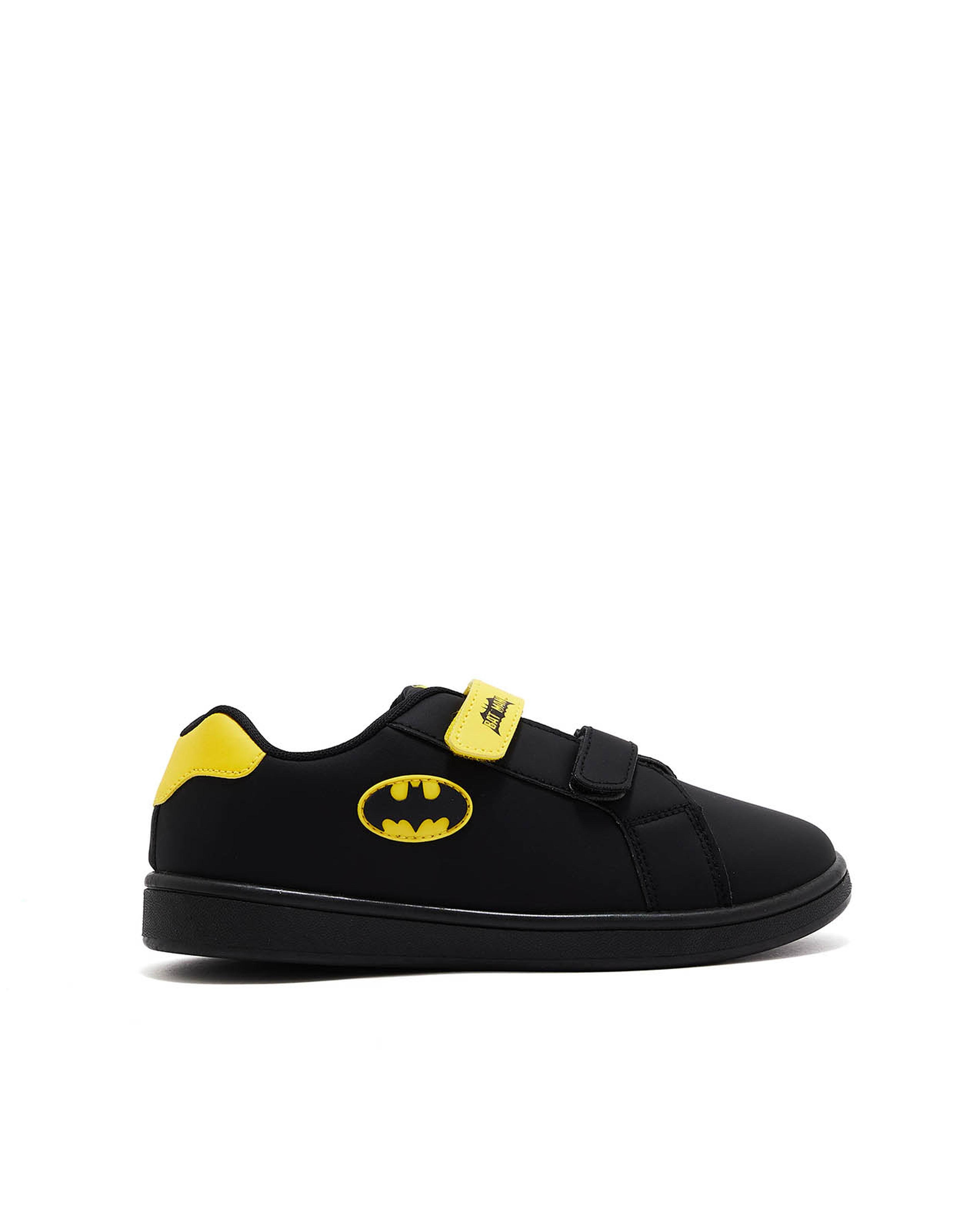 Batman Logo Velcro Shoes