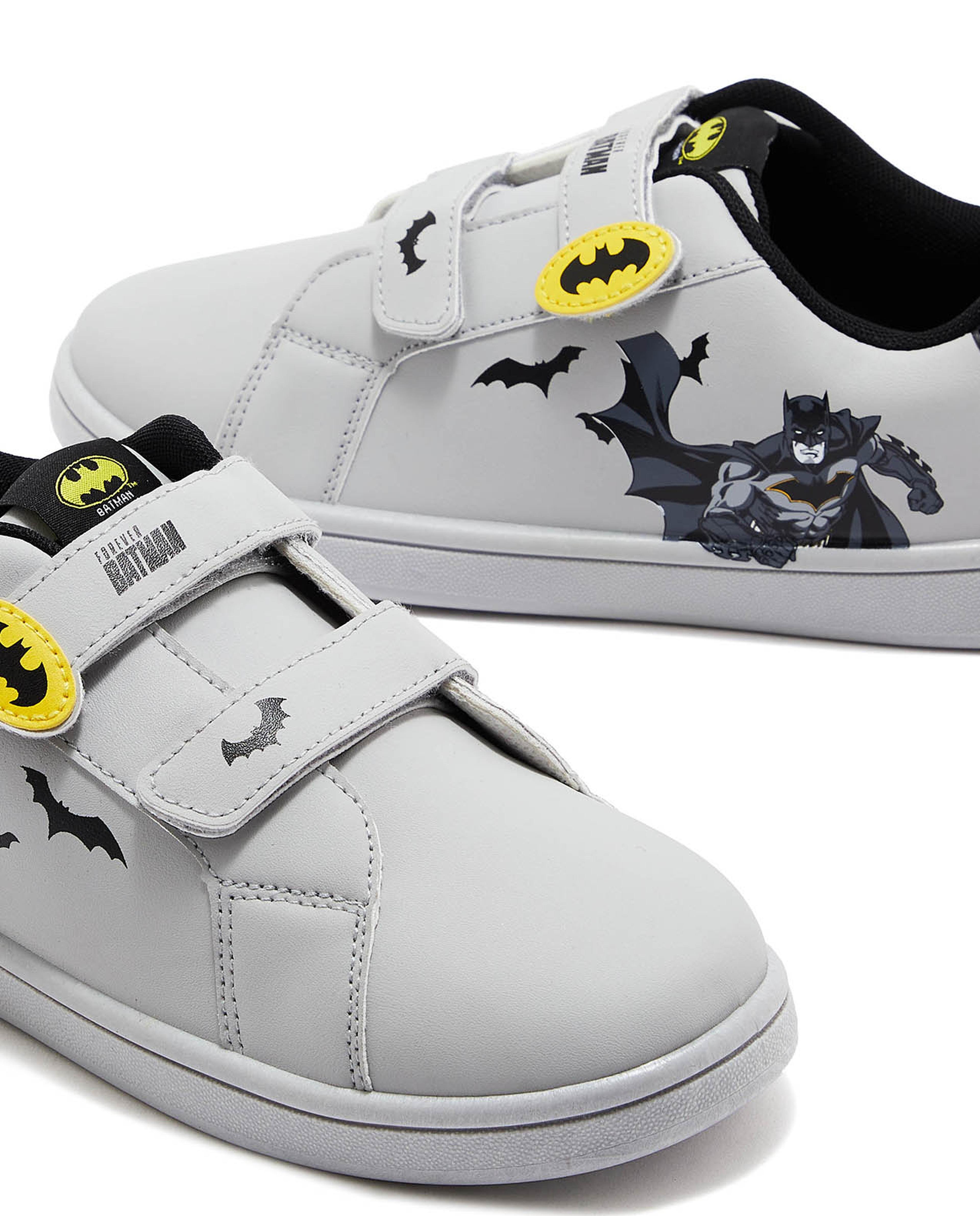 Batman Print Velcro Shoes