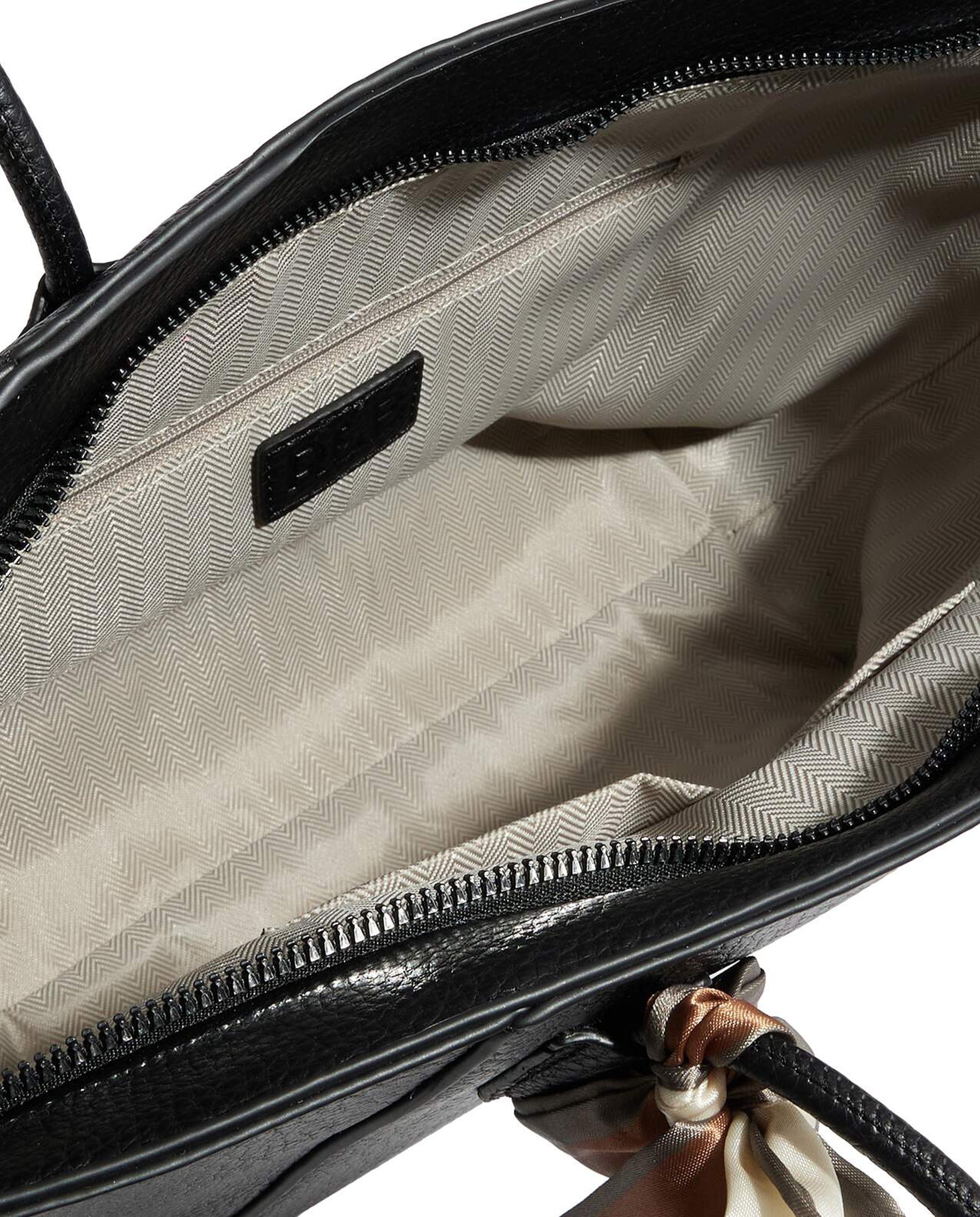 Scarf Detail Tote Bag