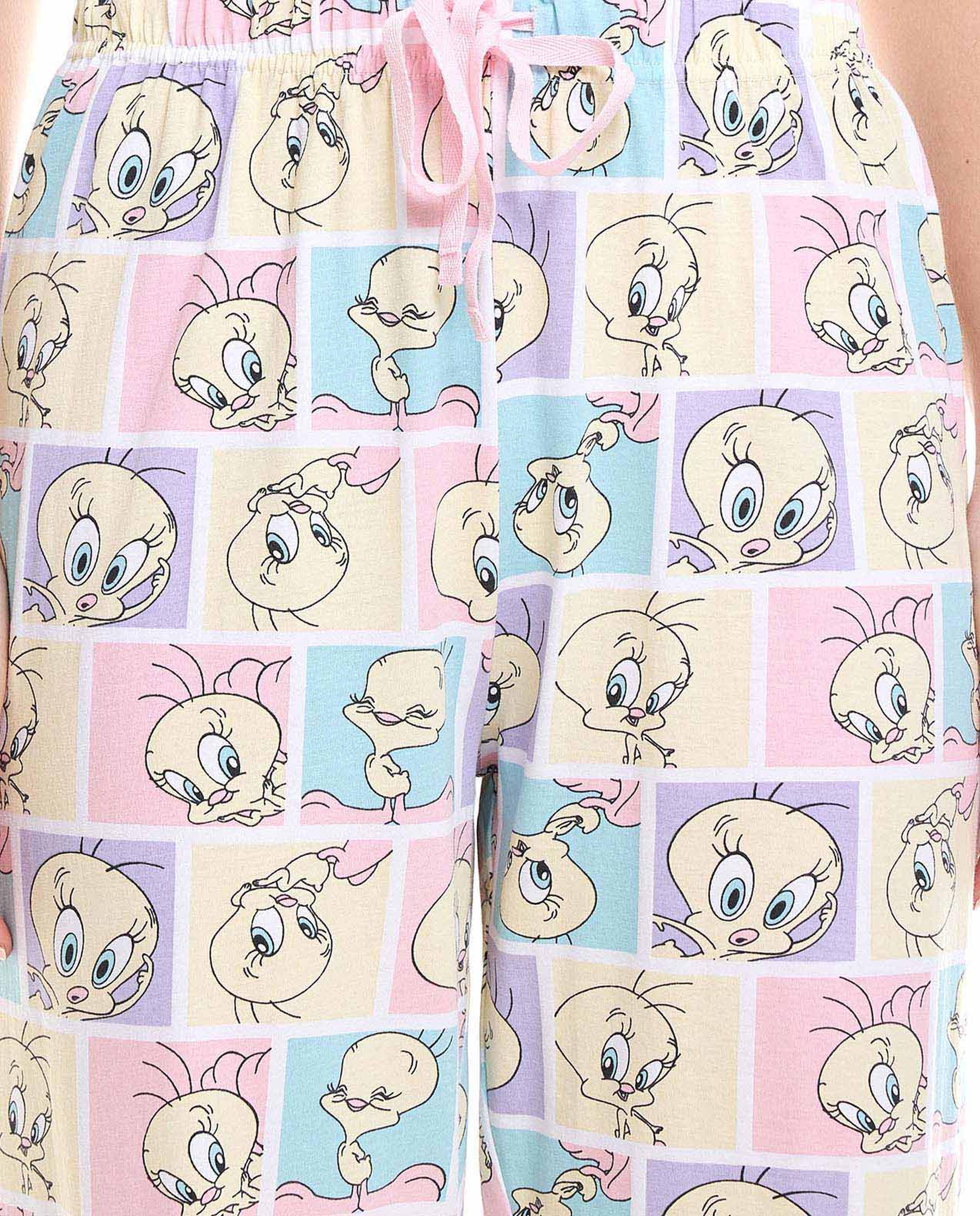 Tweety Printed Pyjama Set
