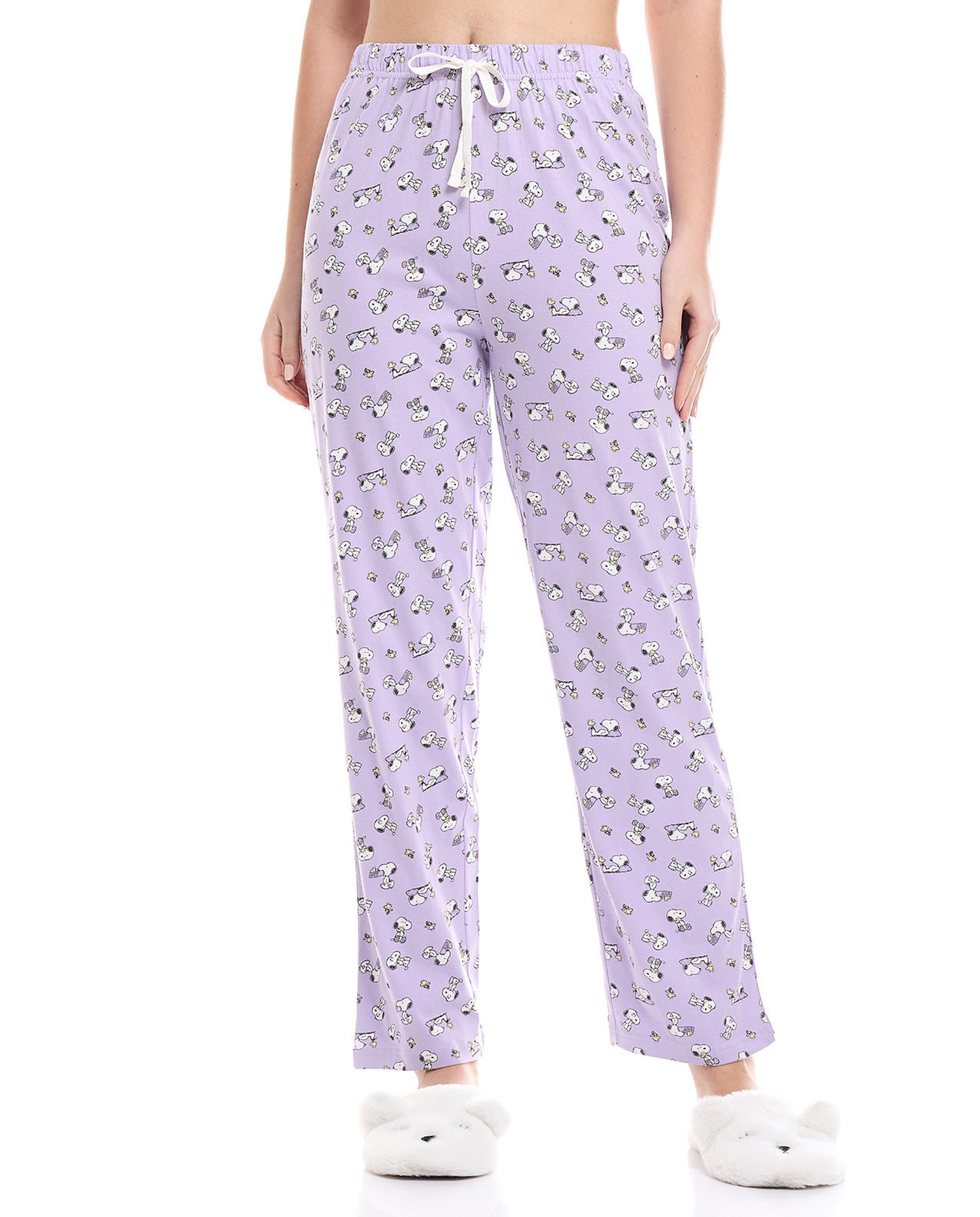 Snoopy Print Pyjama Set