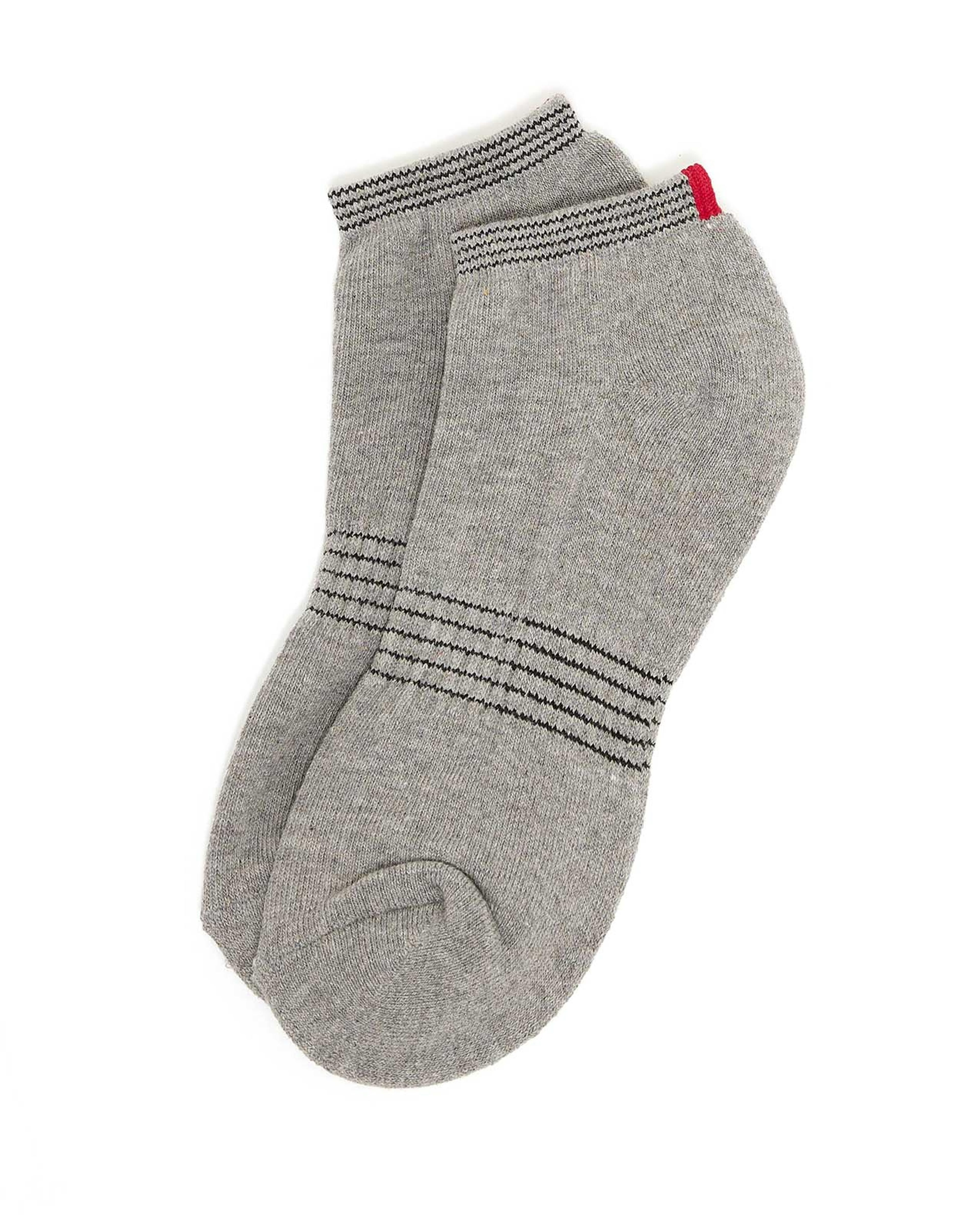 Pack of 3 Striped Ankle Socks