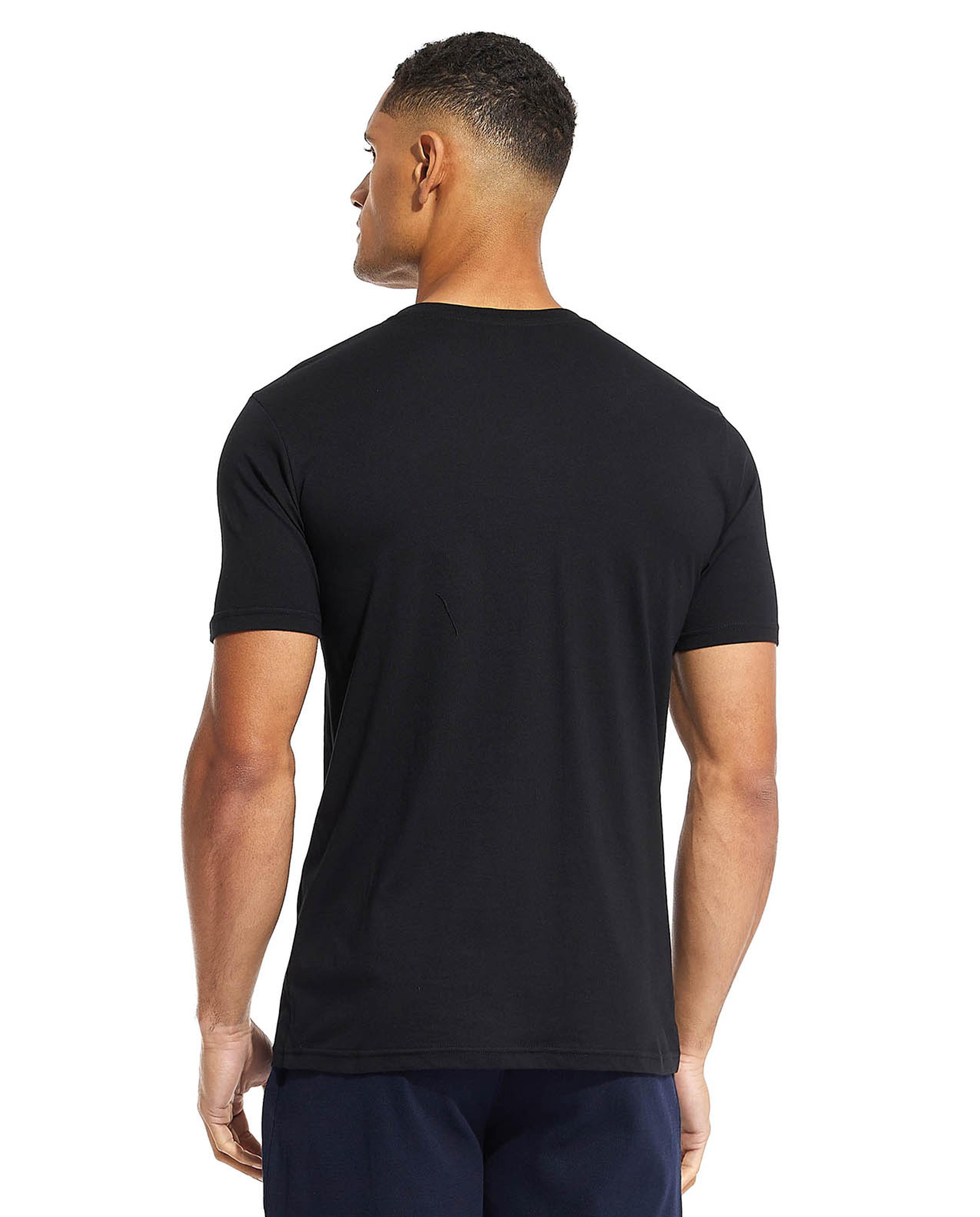 Solid T-Shirt with Crew Neck and Short Sleeves