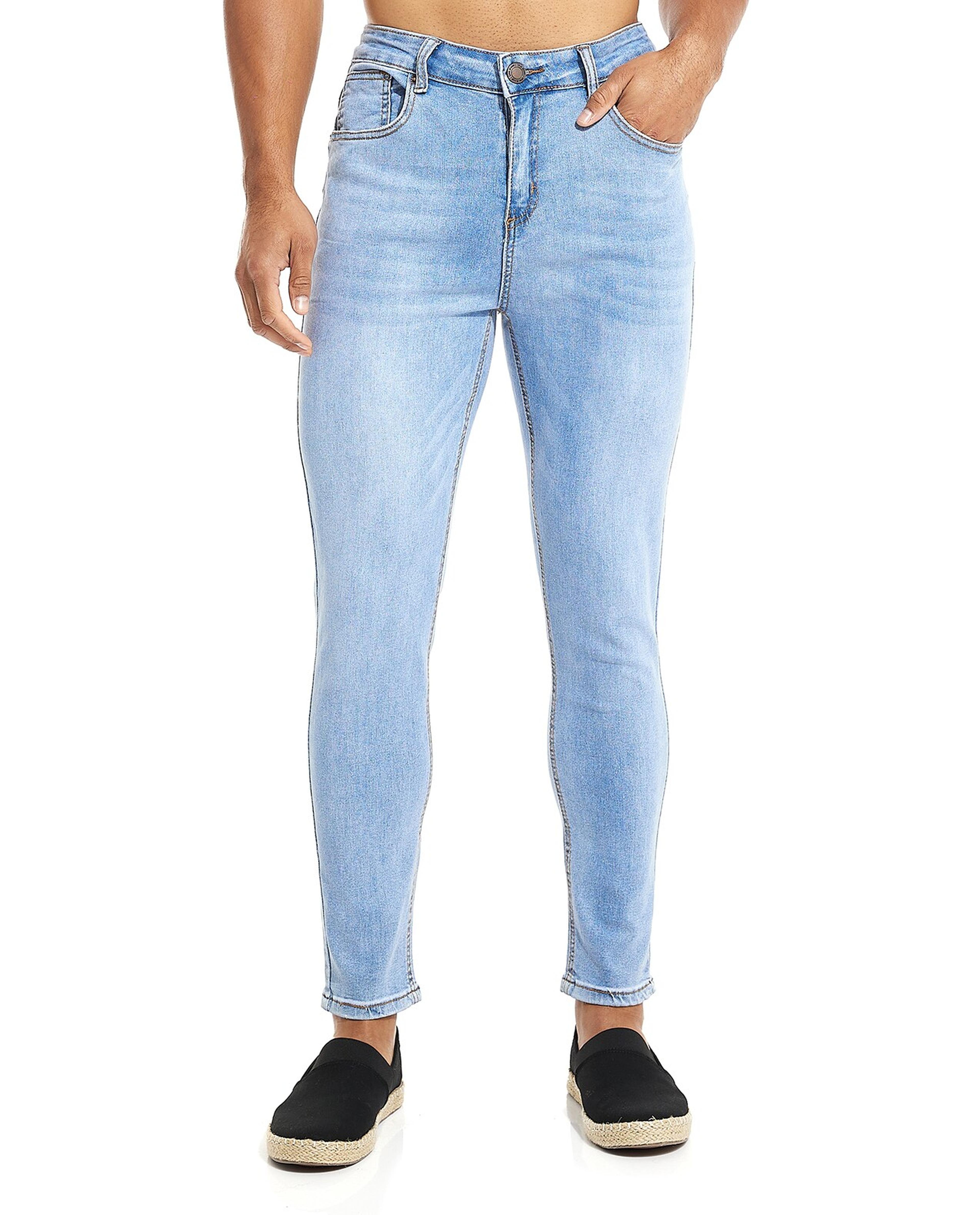 Faded Skinny Fit Jeans