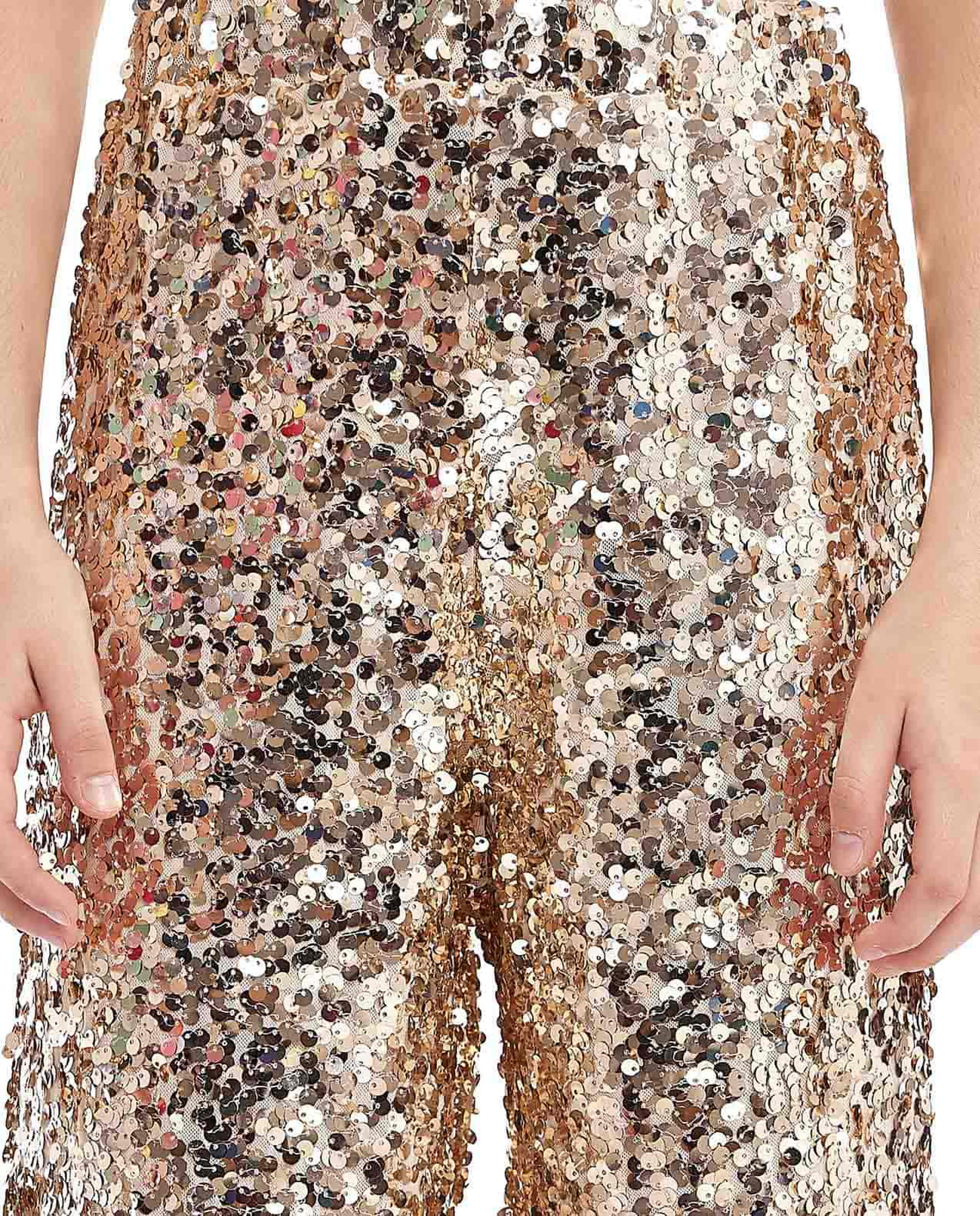 Sequined Top and Trouser Set