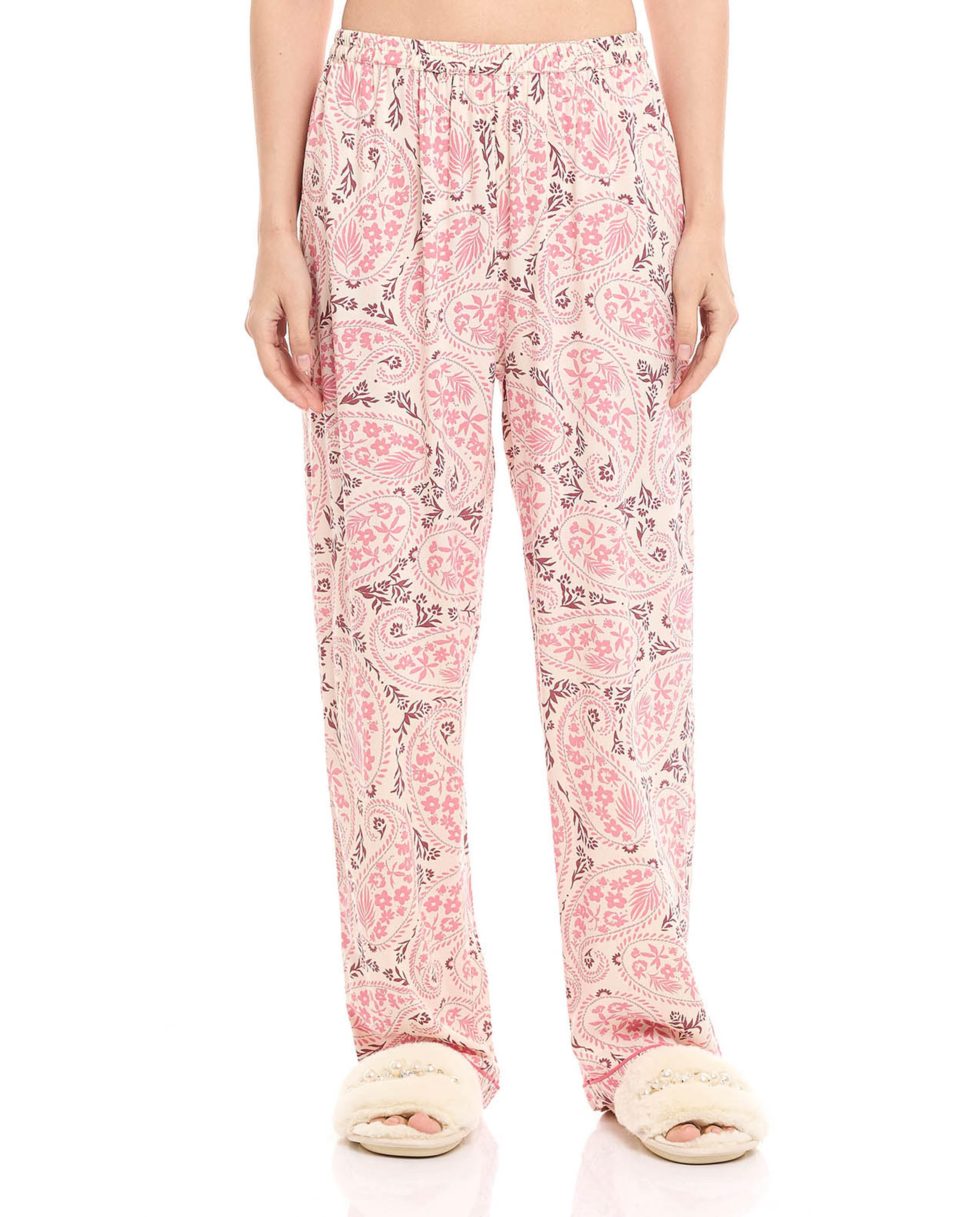 Paisley Print Pyjama Set