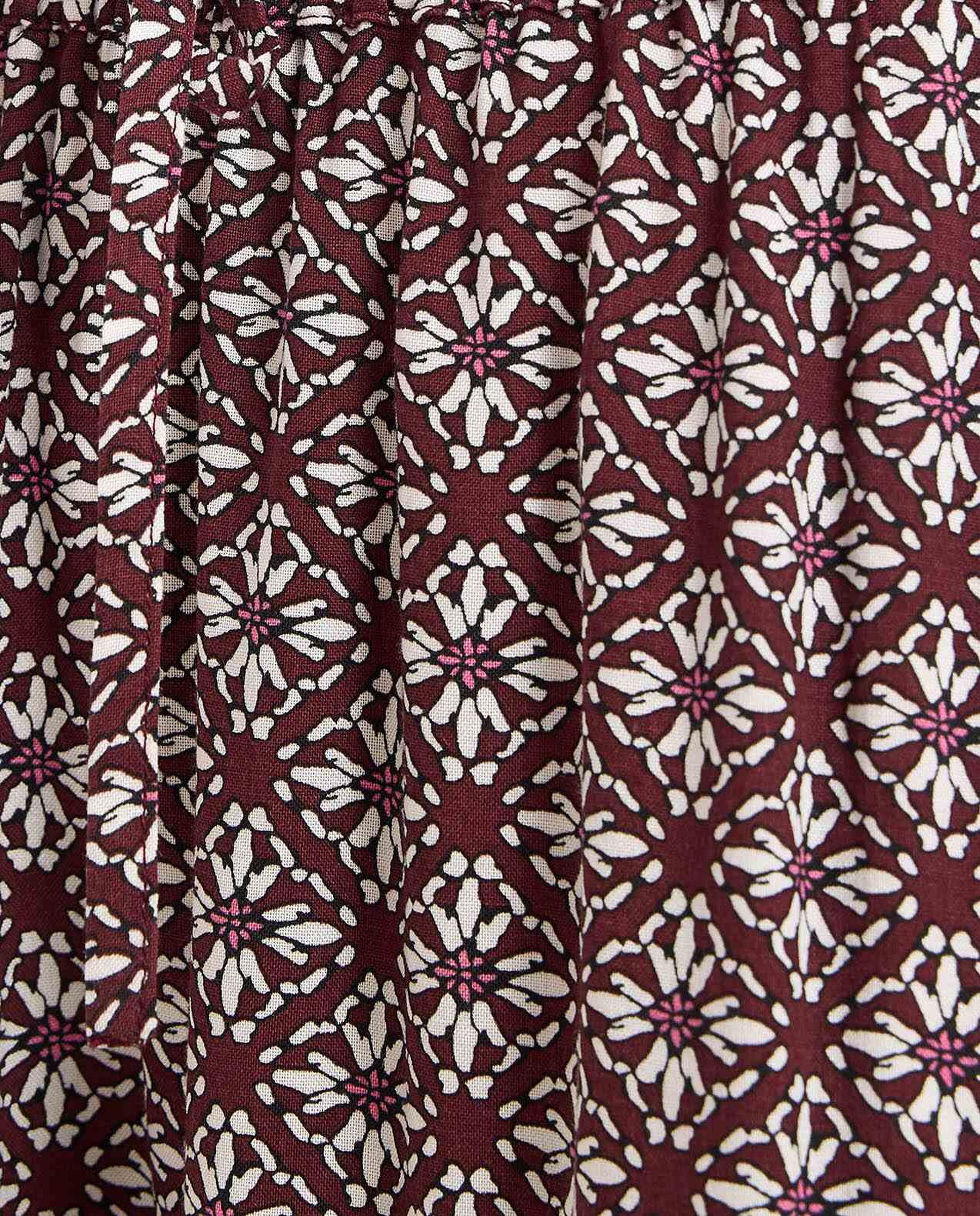 Patterned Pyjama Bottom with Drawstring Waist