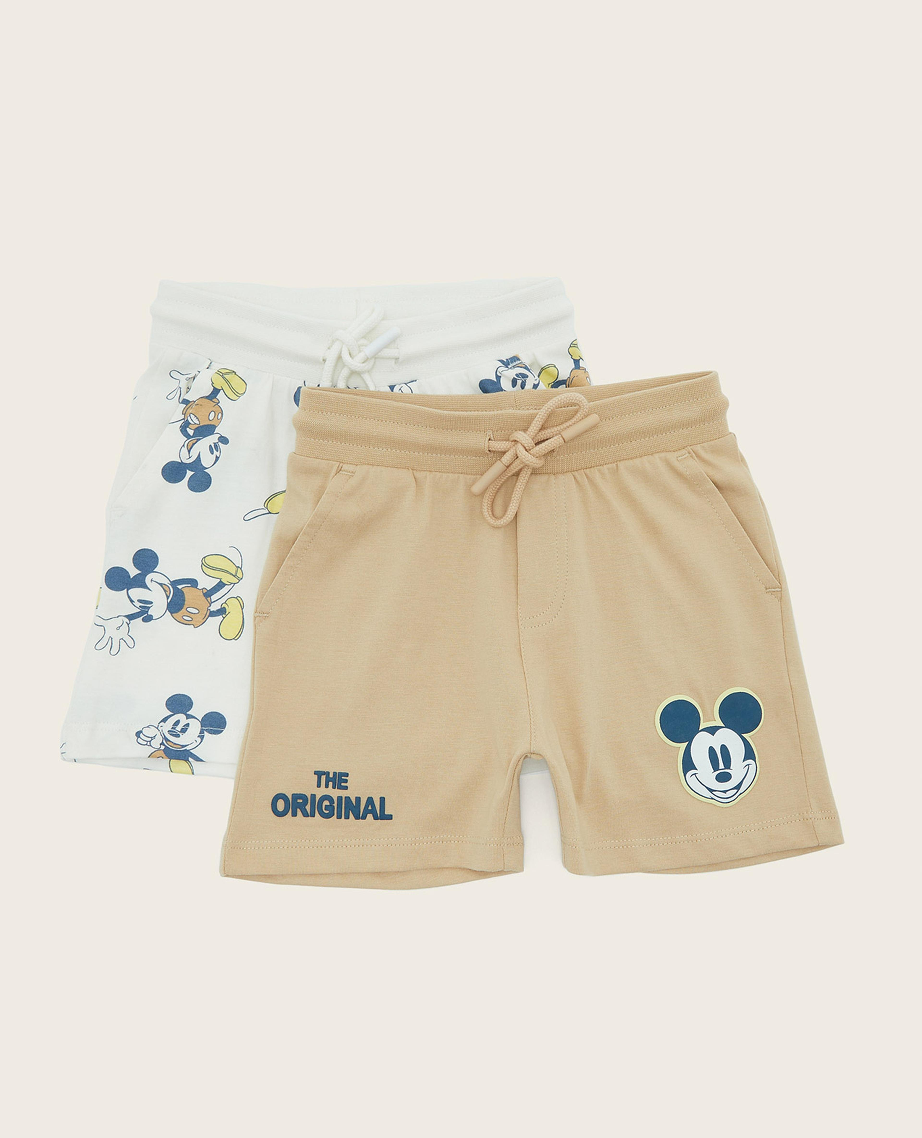 Mickey Mouse Shorts with Drawstring Waist