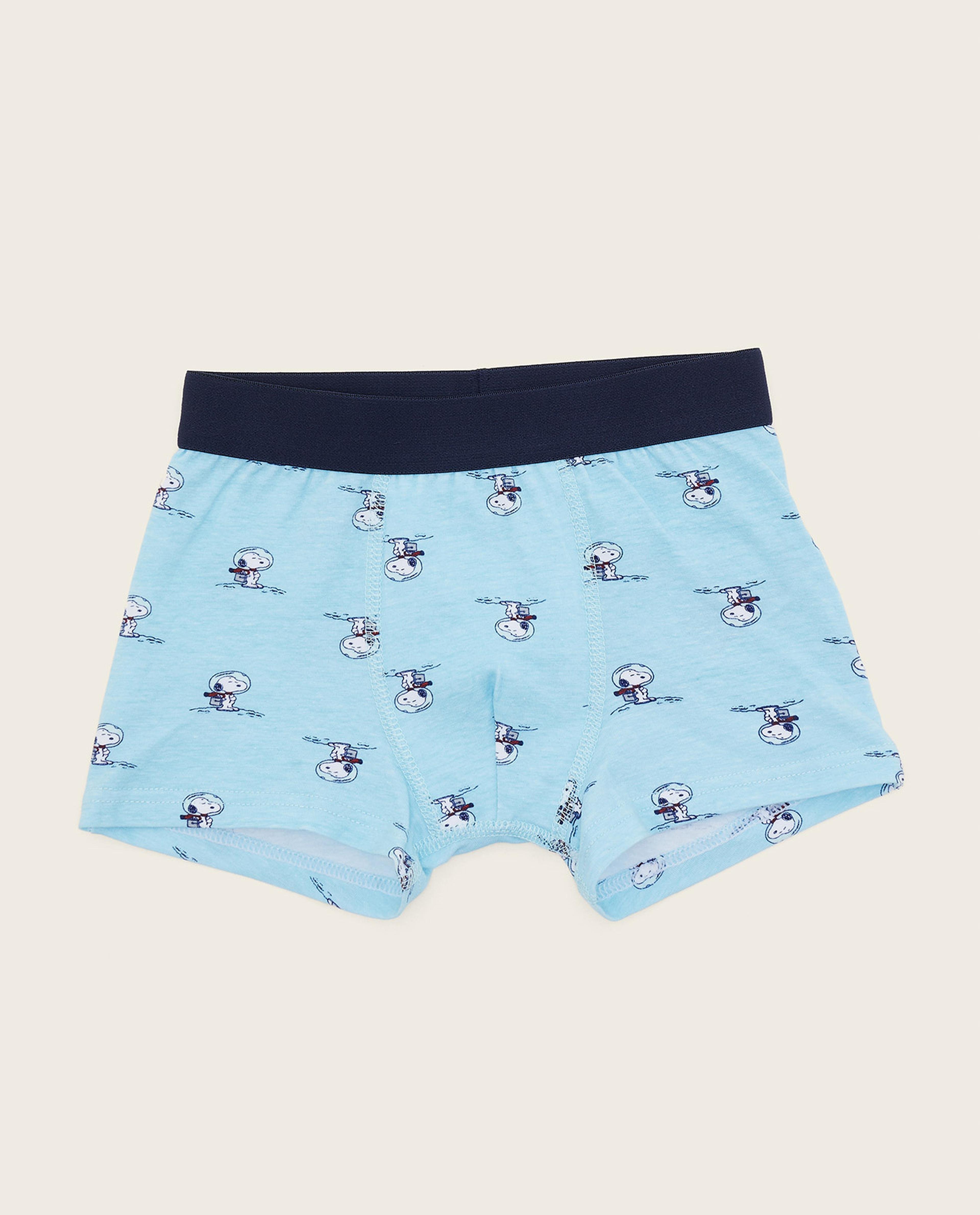 3 Pack Snoopy Print Trunks