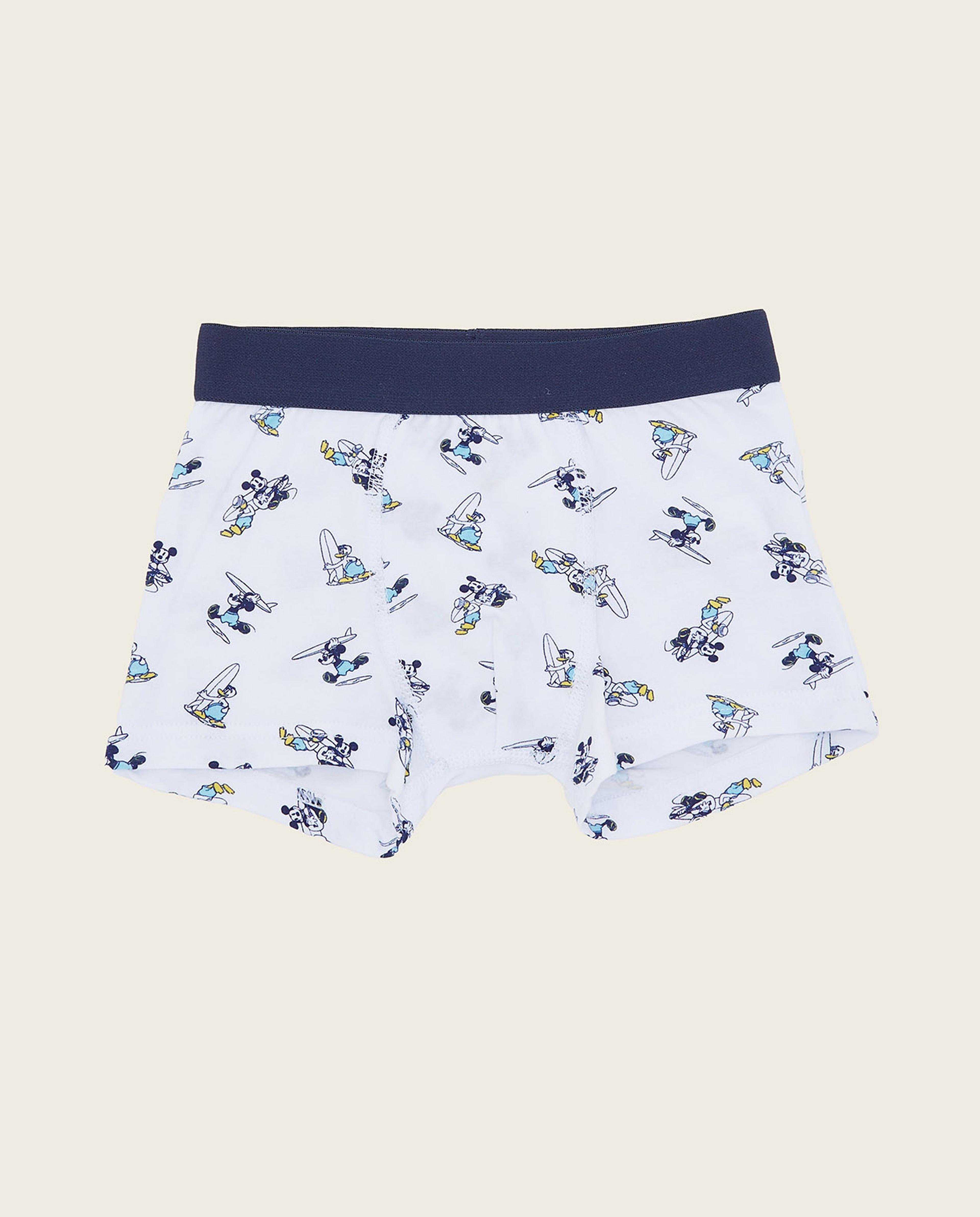 3 Pack Mickey Mouse Print Trunks