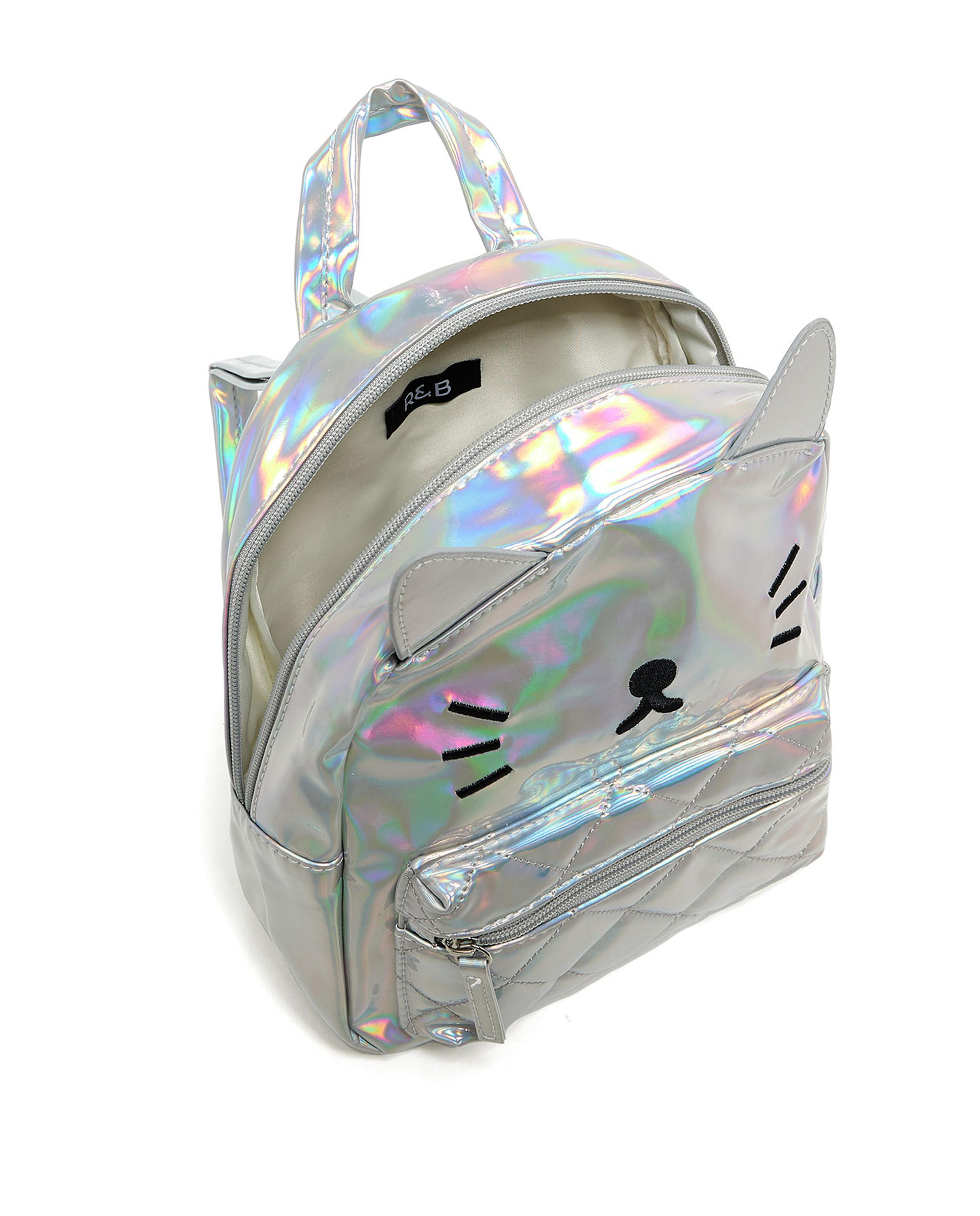 Embroidered Zip-Around Bacpack