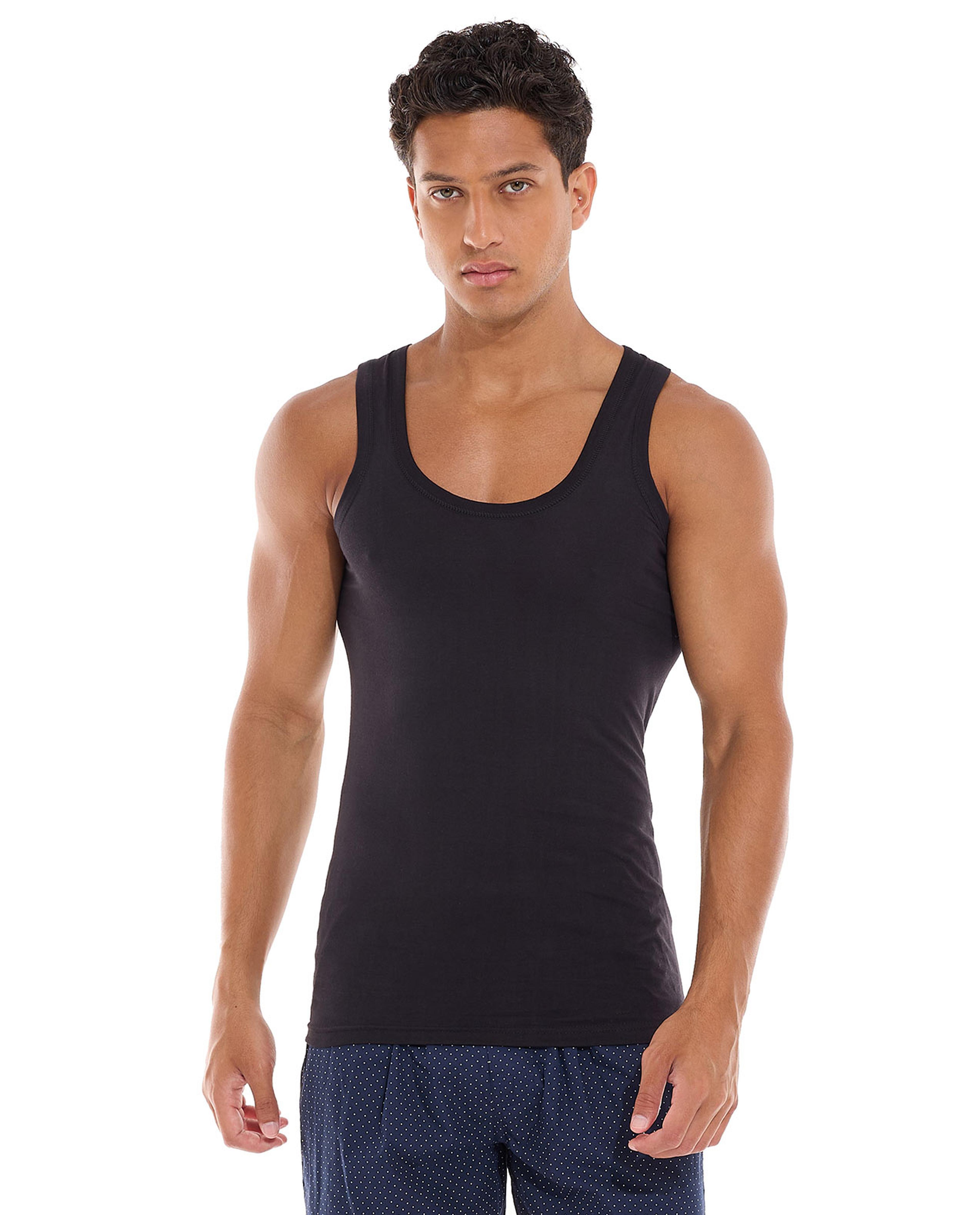 Solid Sleeveless Vest