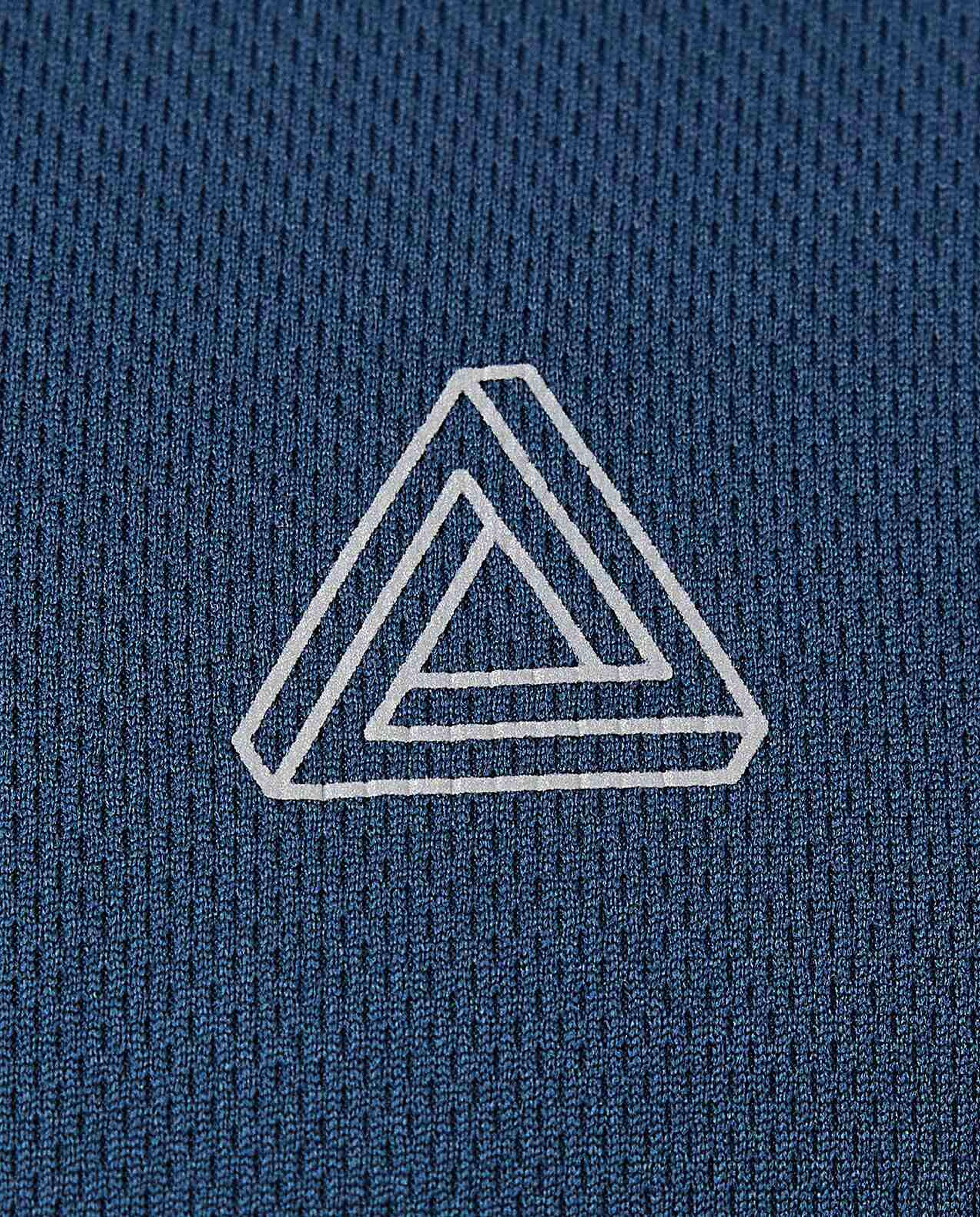 Logo Detail Active T-Shirt with Crew Neck and Short Sleeves