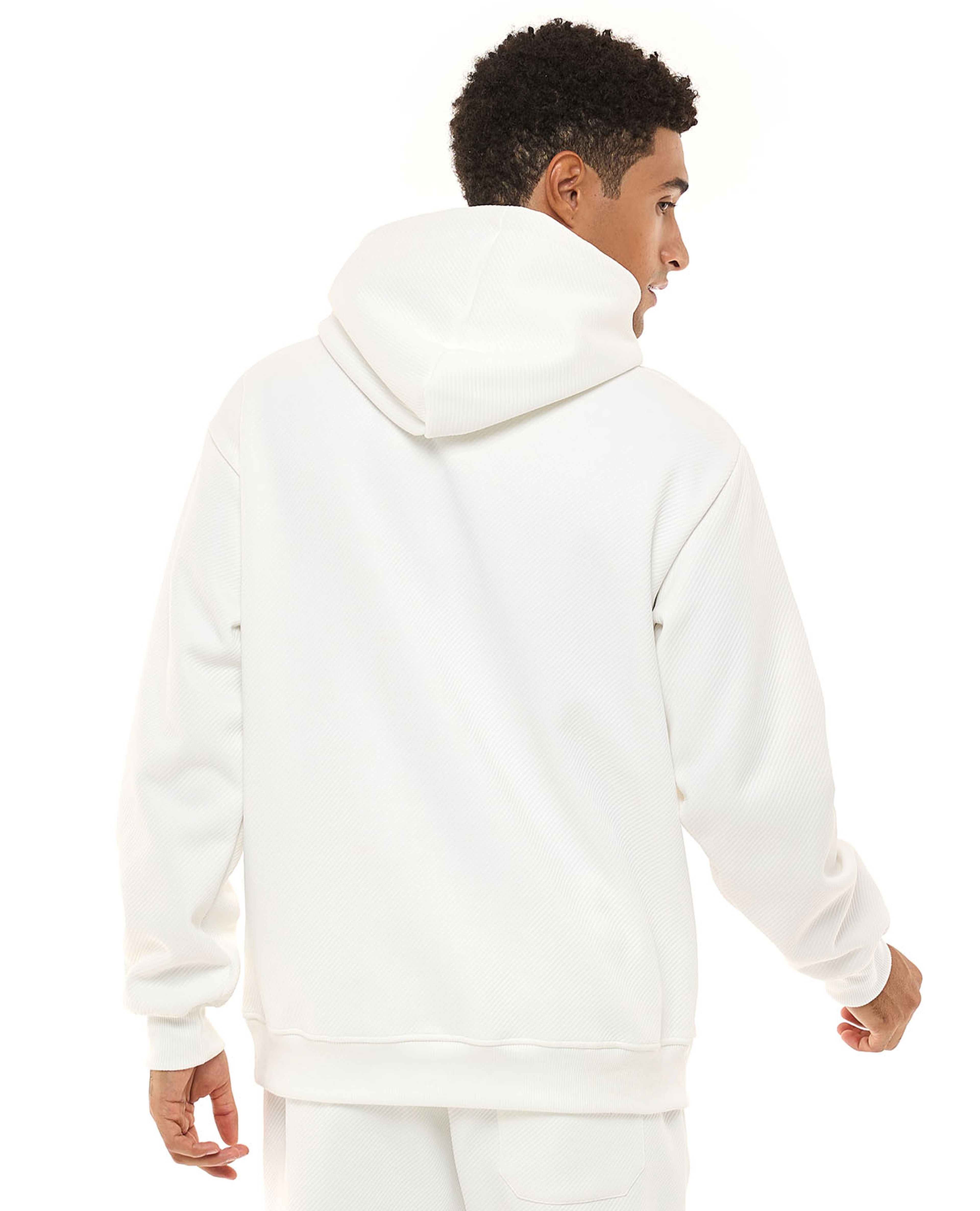 Solid Hoodie with Long Sleeves
