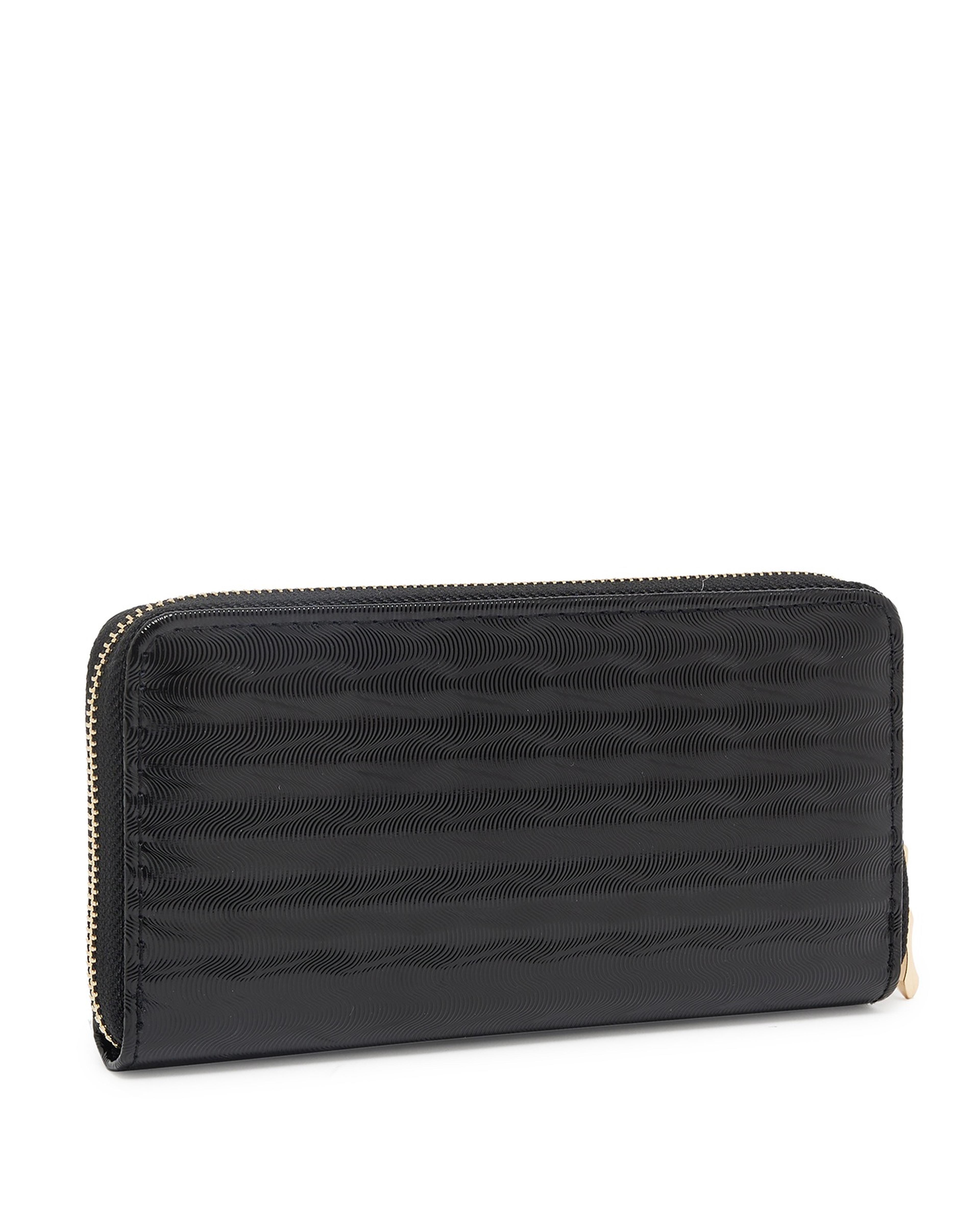 Self Patterned Long Wallet