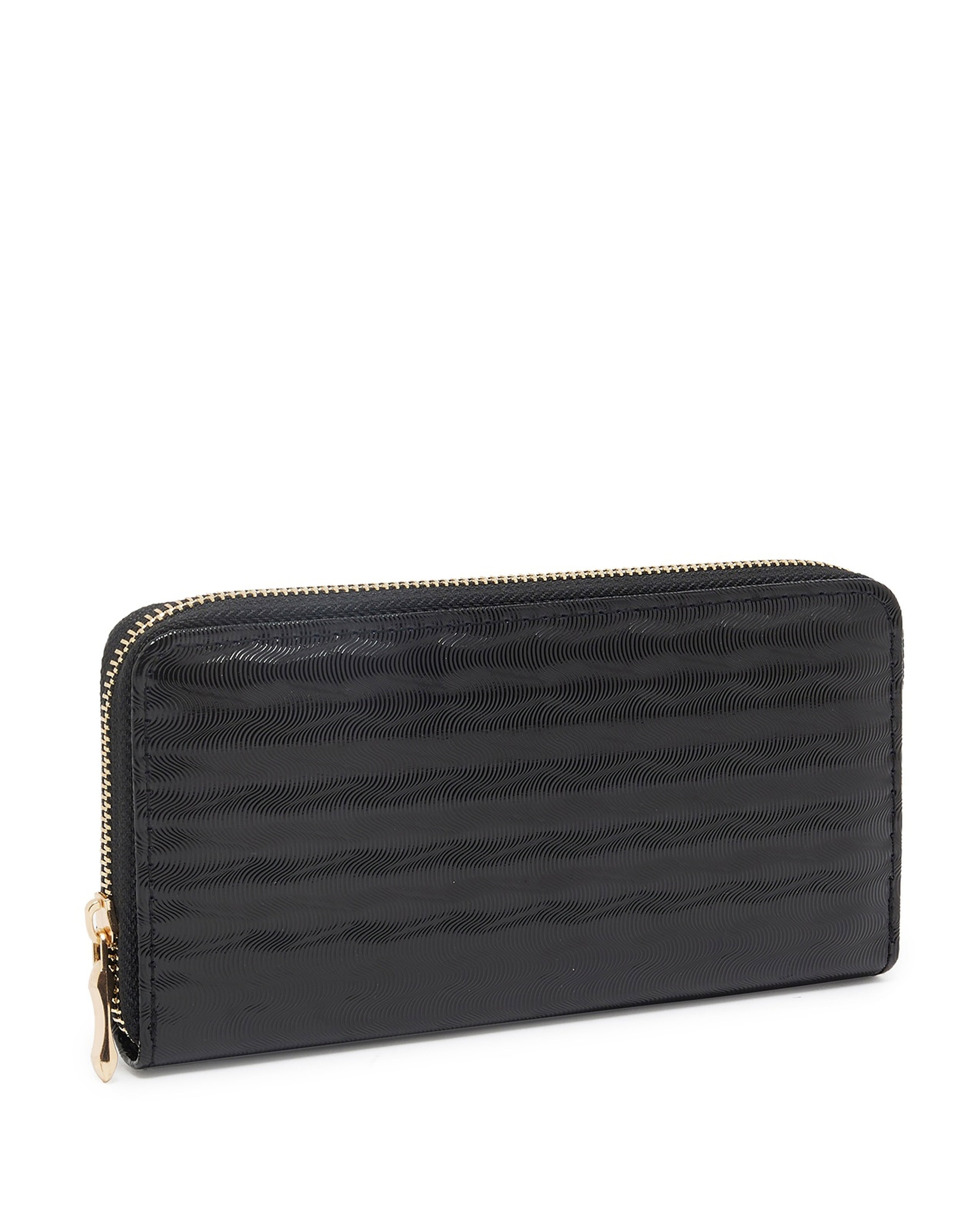 Self Patterned Long Wallet