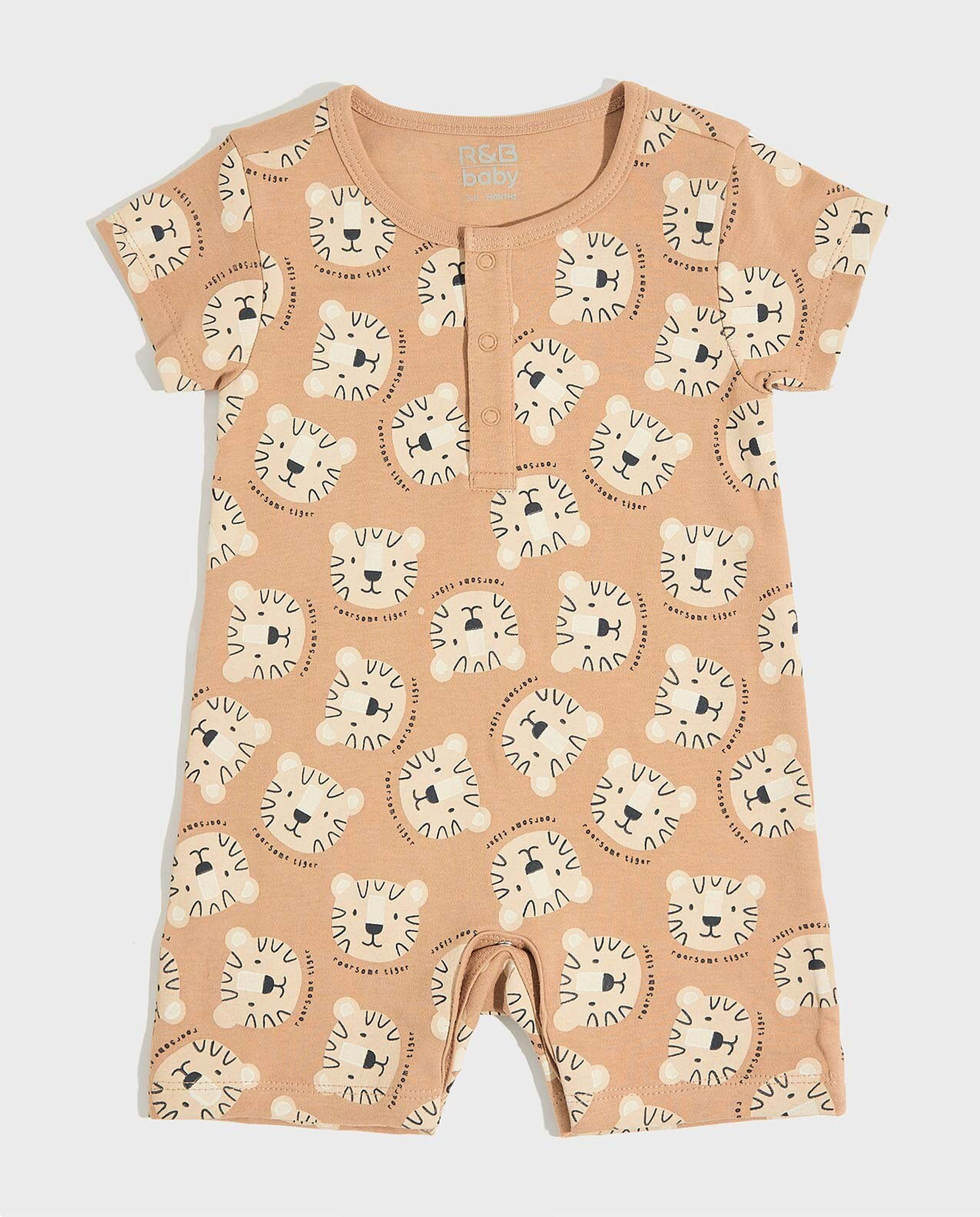 3 Pack Printed Rompers